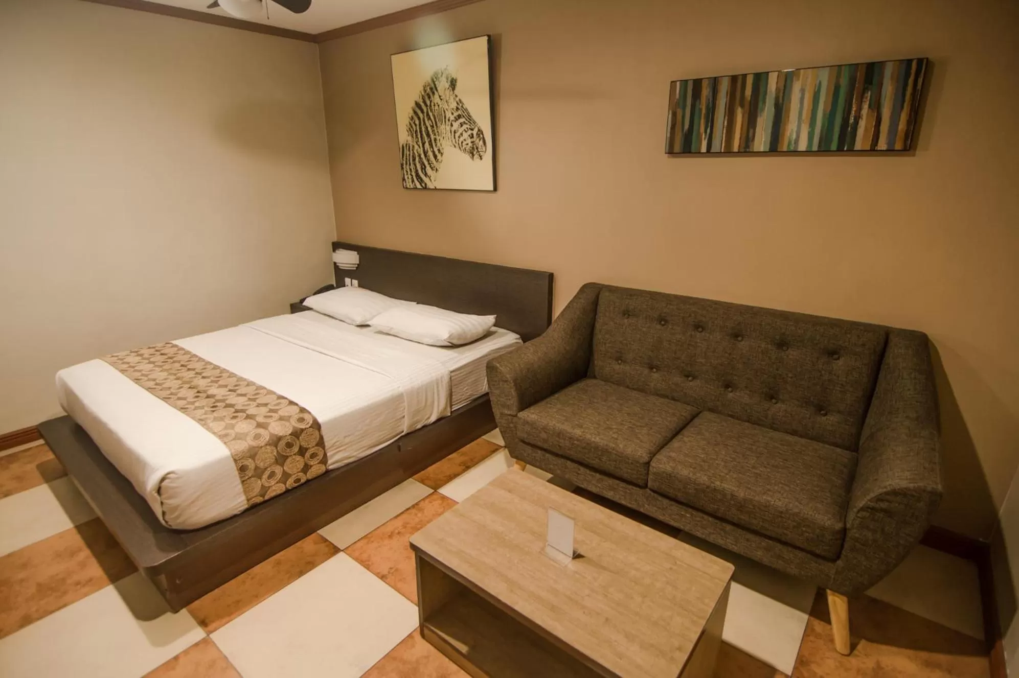 Bed in DG Grami Hotel