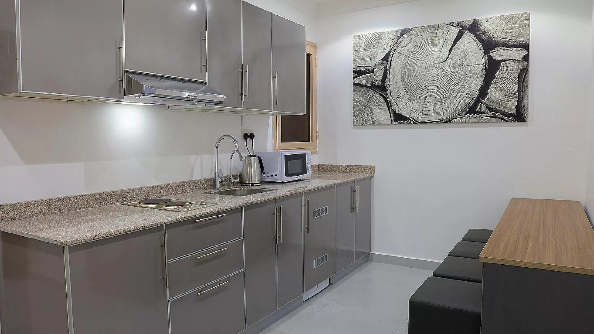 Kitchen or kitchenette in BHomed Salmiya