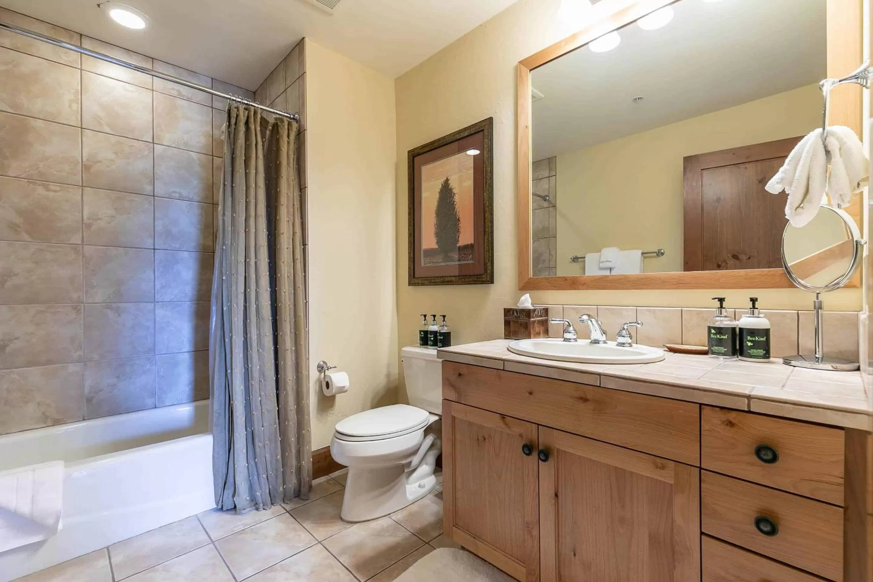 Bathroom in East West Hospitality at Tahoe