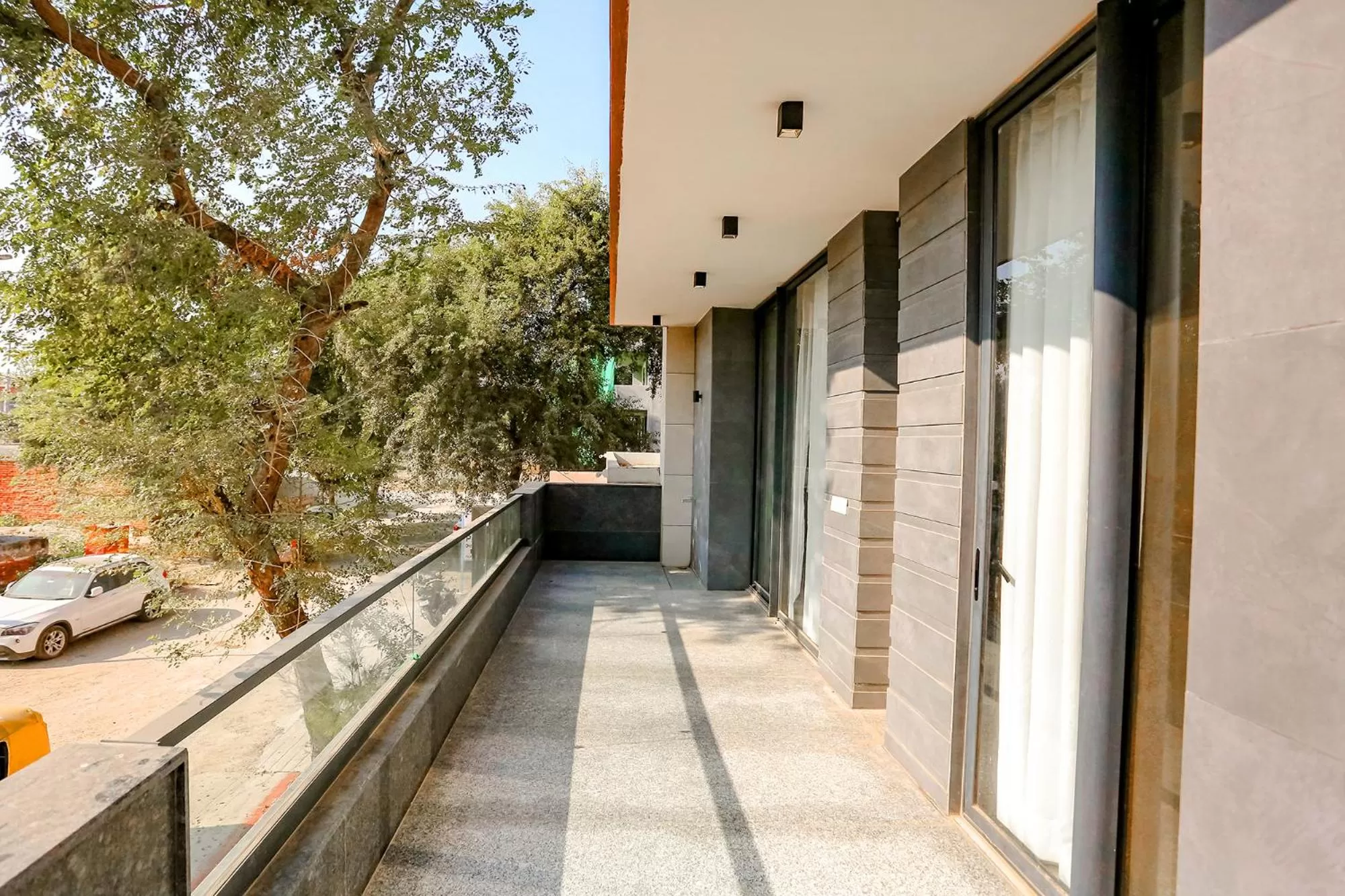 Balcony/Terrace in FabExpress Aerosky Deluxe - Nr Yashobhoomi Convention Centre