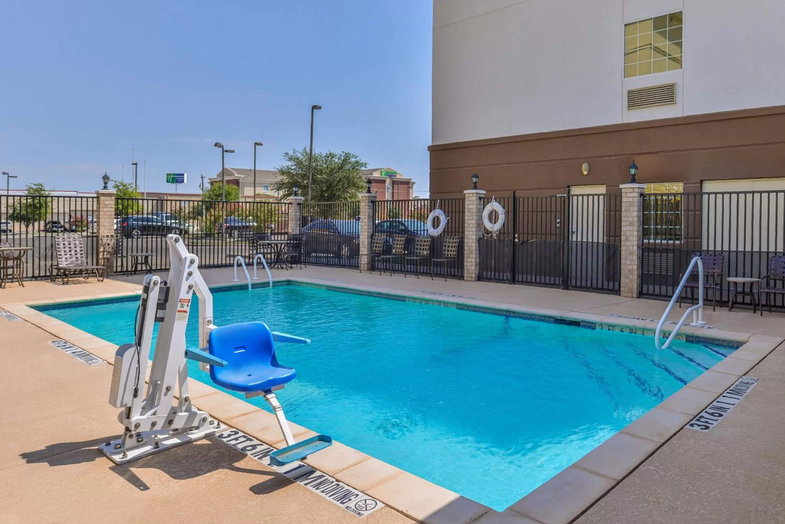 Swimming pool in Candlewood Suites Abilene by IHG