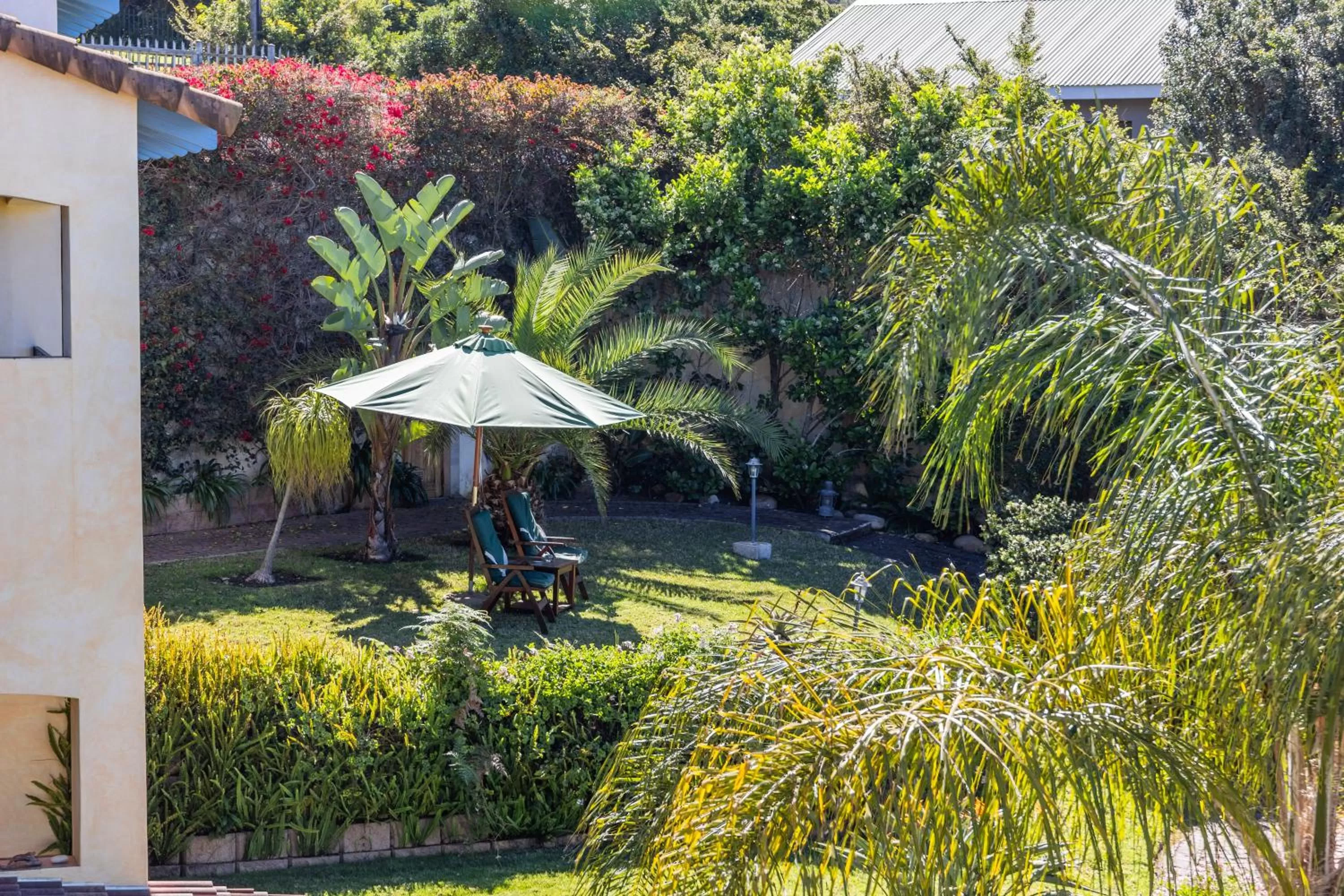 Garden in Gästehaus Pinkepank