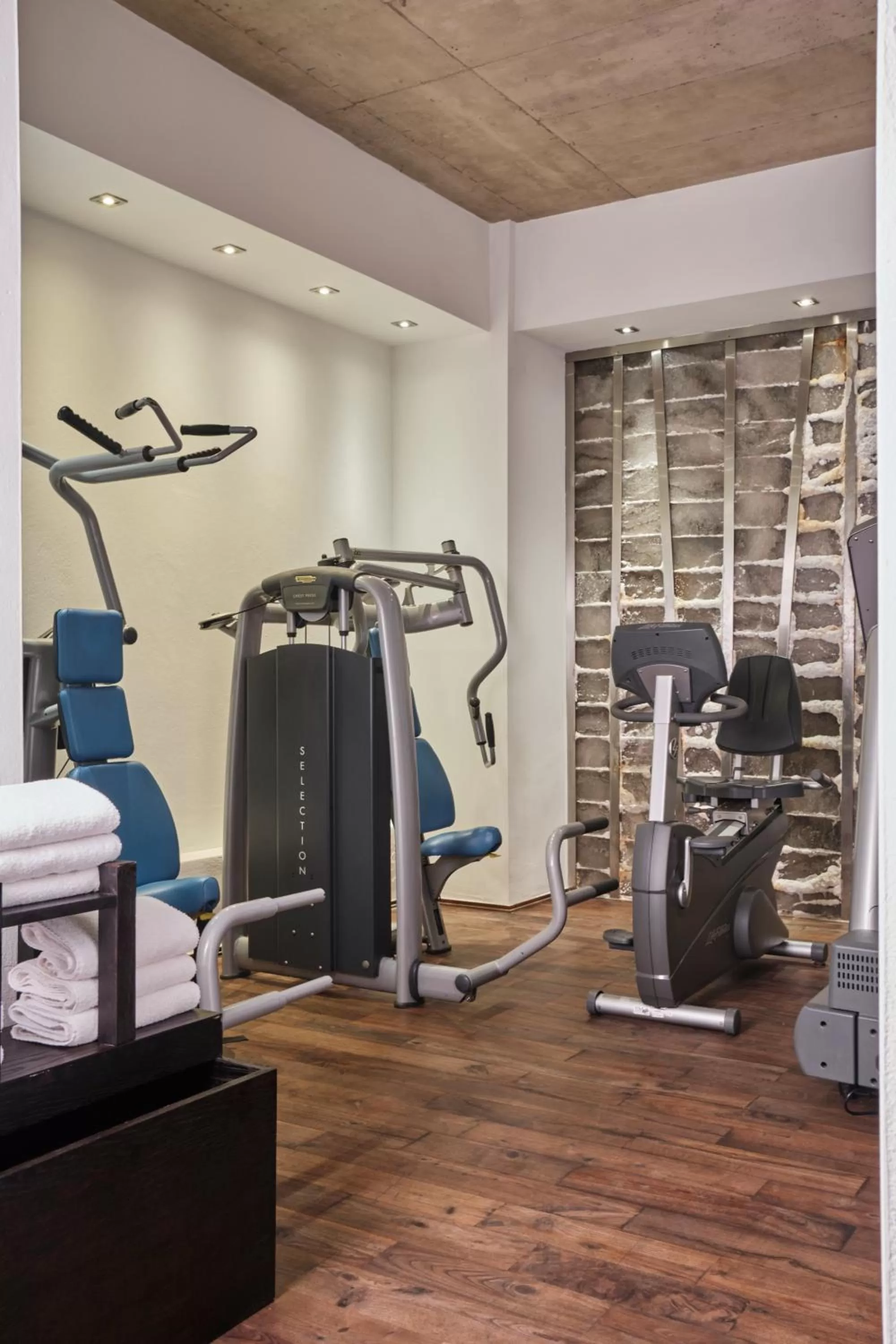 Fitness centre/facilities in Hotel Monopol