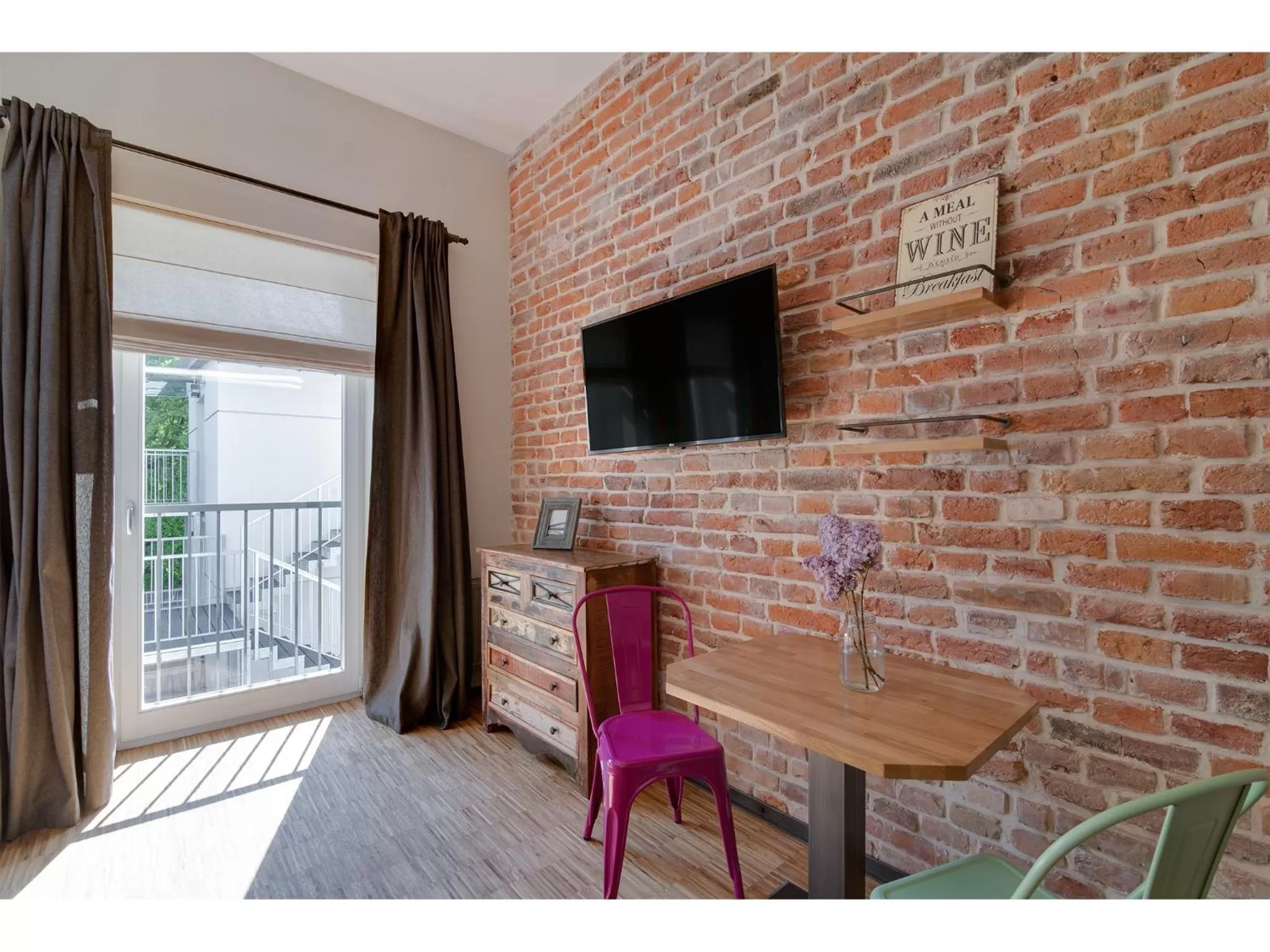 Decorative detail in Well Well Aparthotel