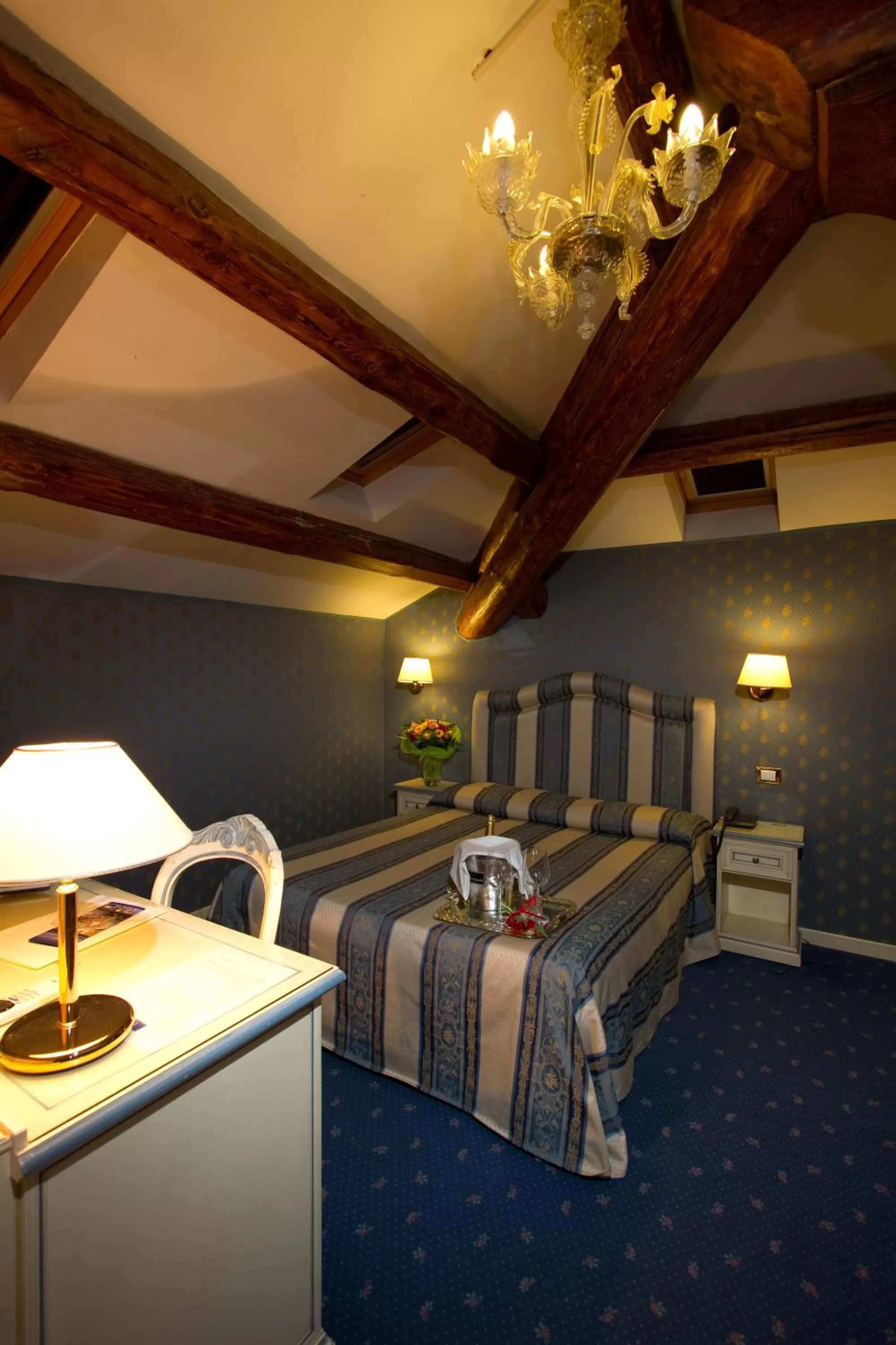 Bed in Hotel Conterie