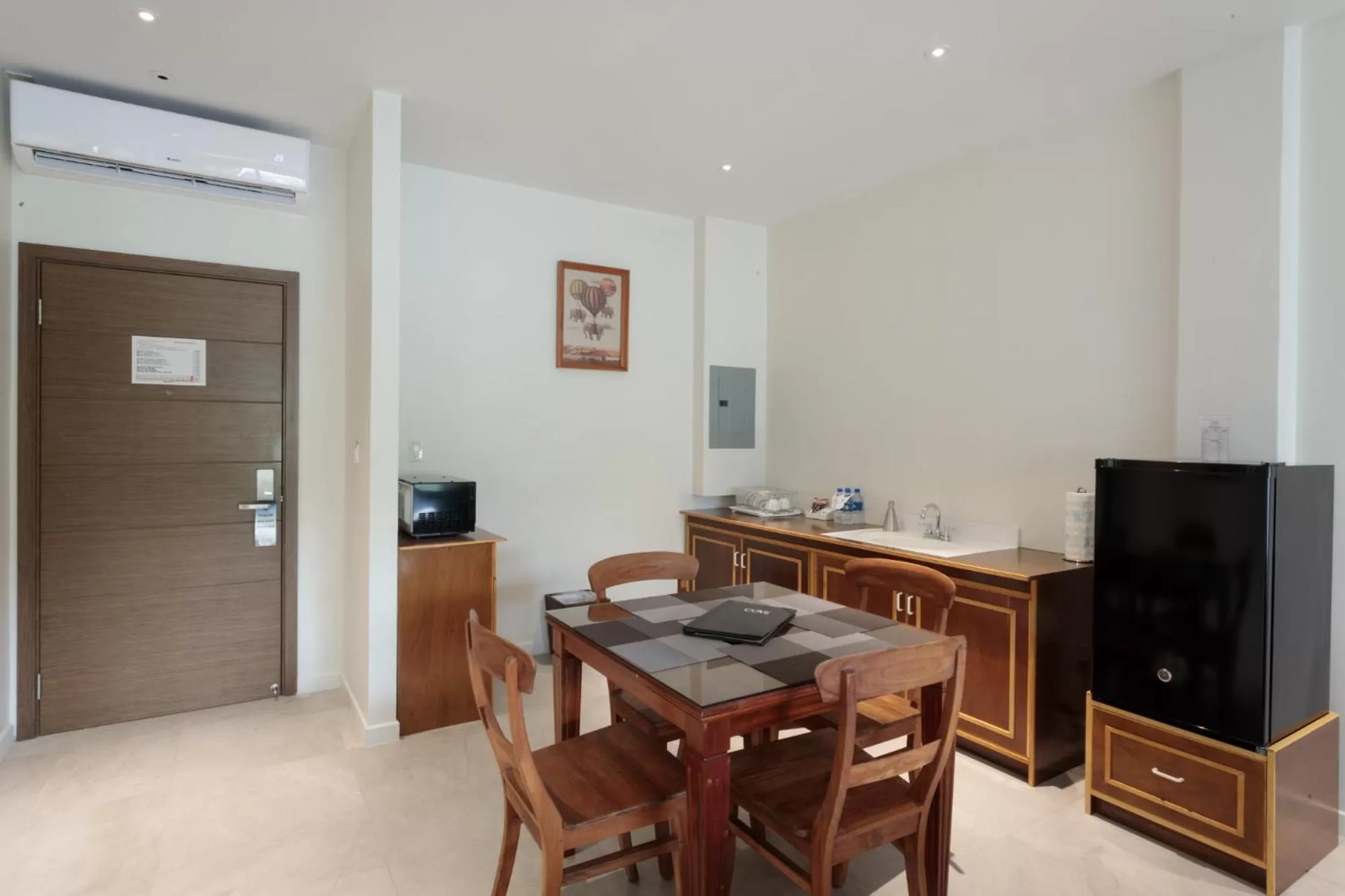 Seating area in Cove Resort Palau