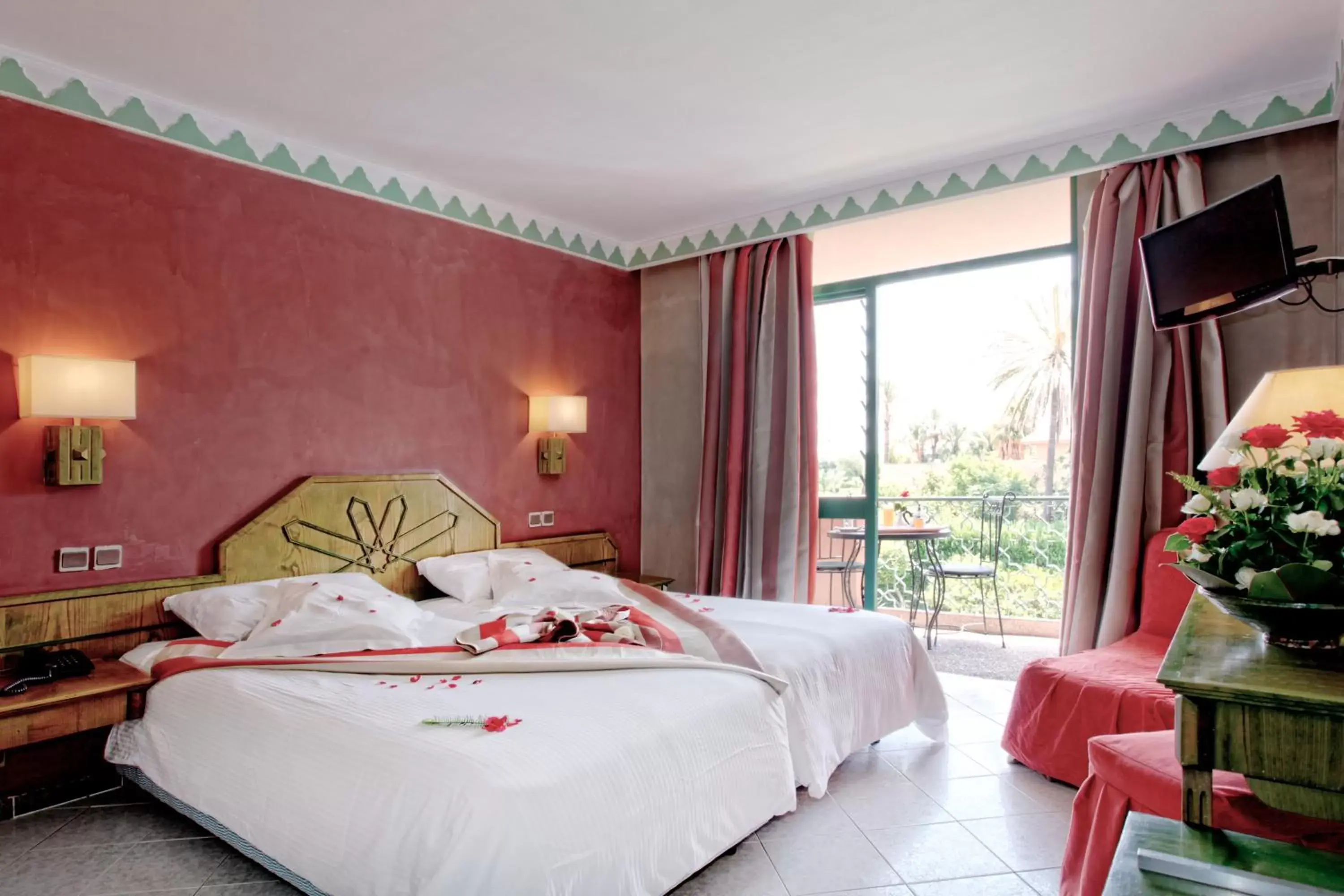 Twin Room with Balcony in Chems Hotel Twin Room with Balcony in Chems Hotel