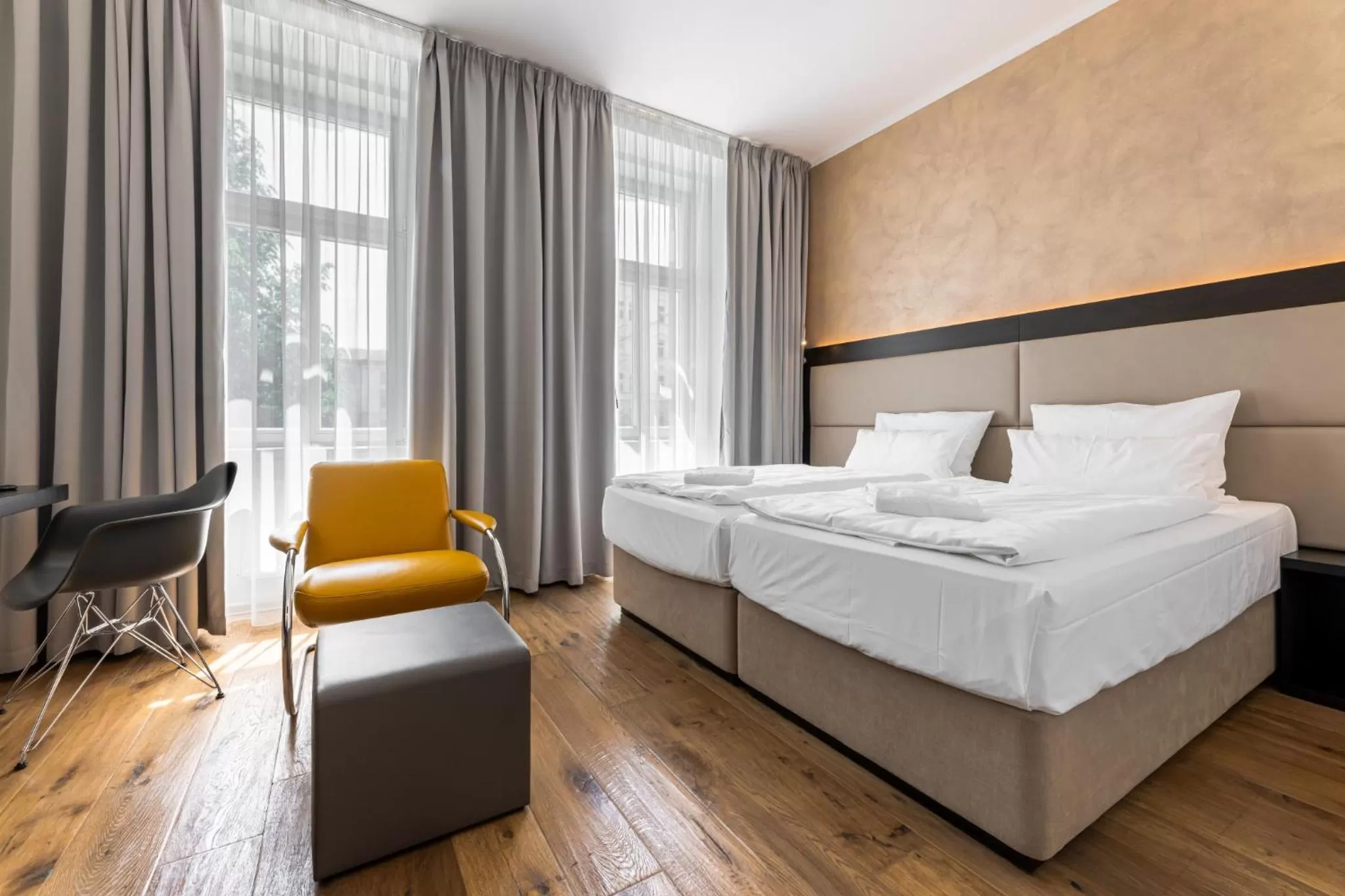 Bed in Theresian Hotel