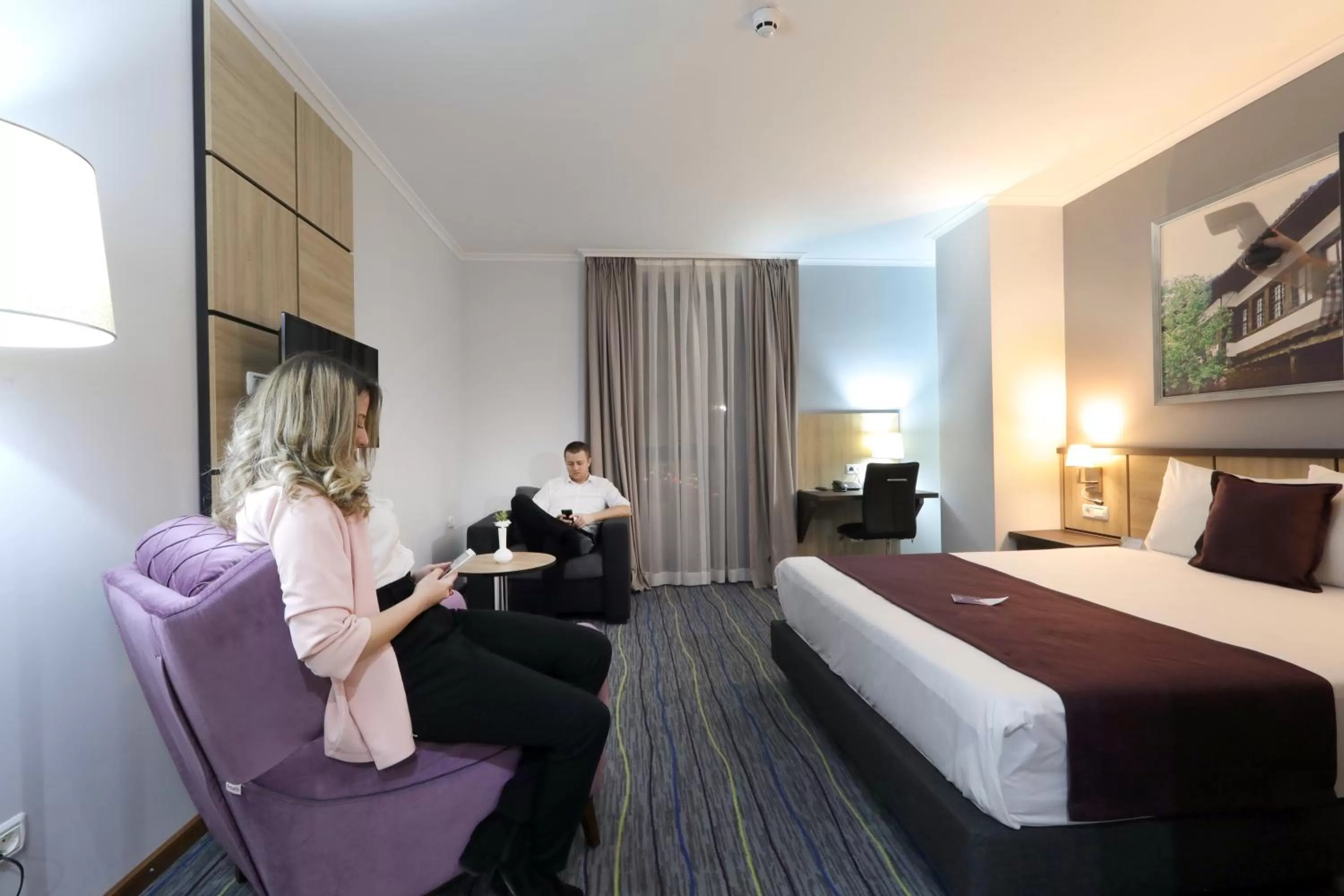 Bed in Mercure Tetovo