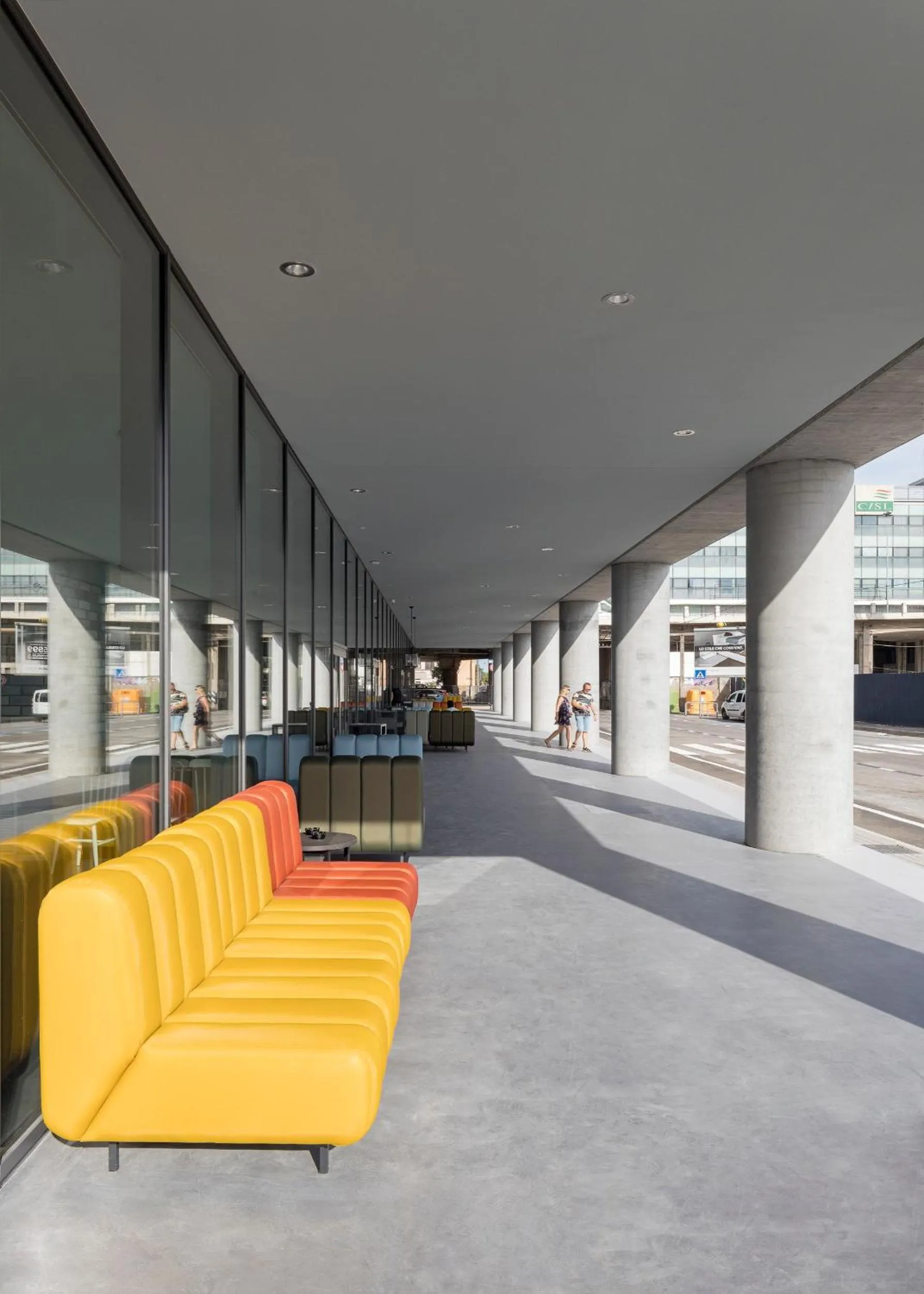 Facade/entrance in a&o Hostel Venezia Mestre