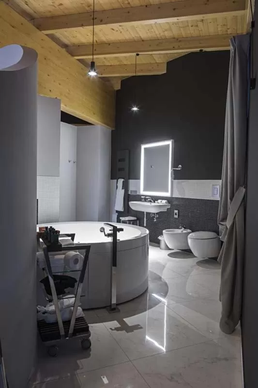 Bathroom in Borgo San Barbato Resort Spa & Golf