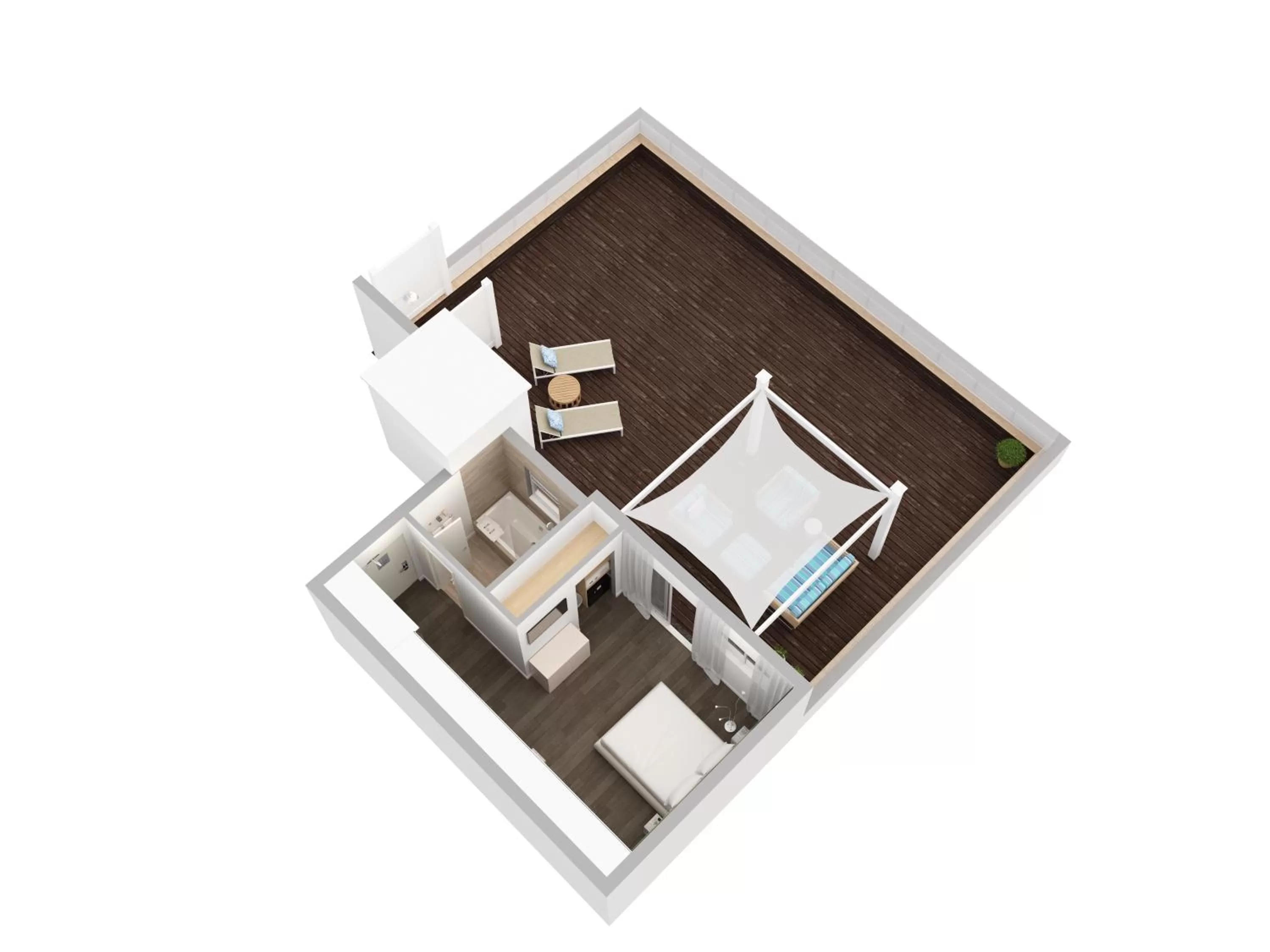 Balcony/Terrace in Penguin Hotel