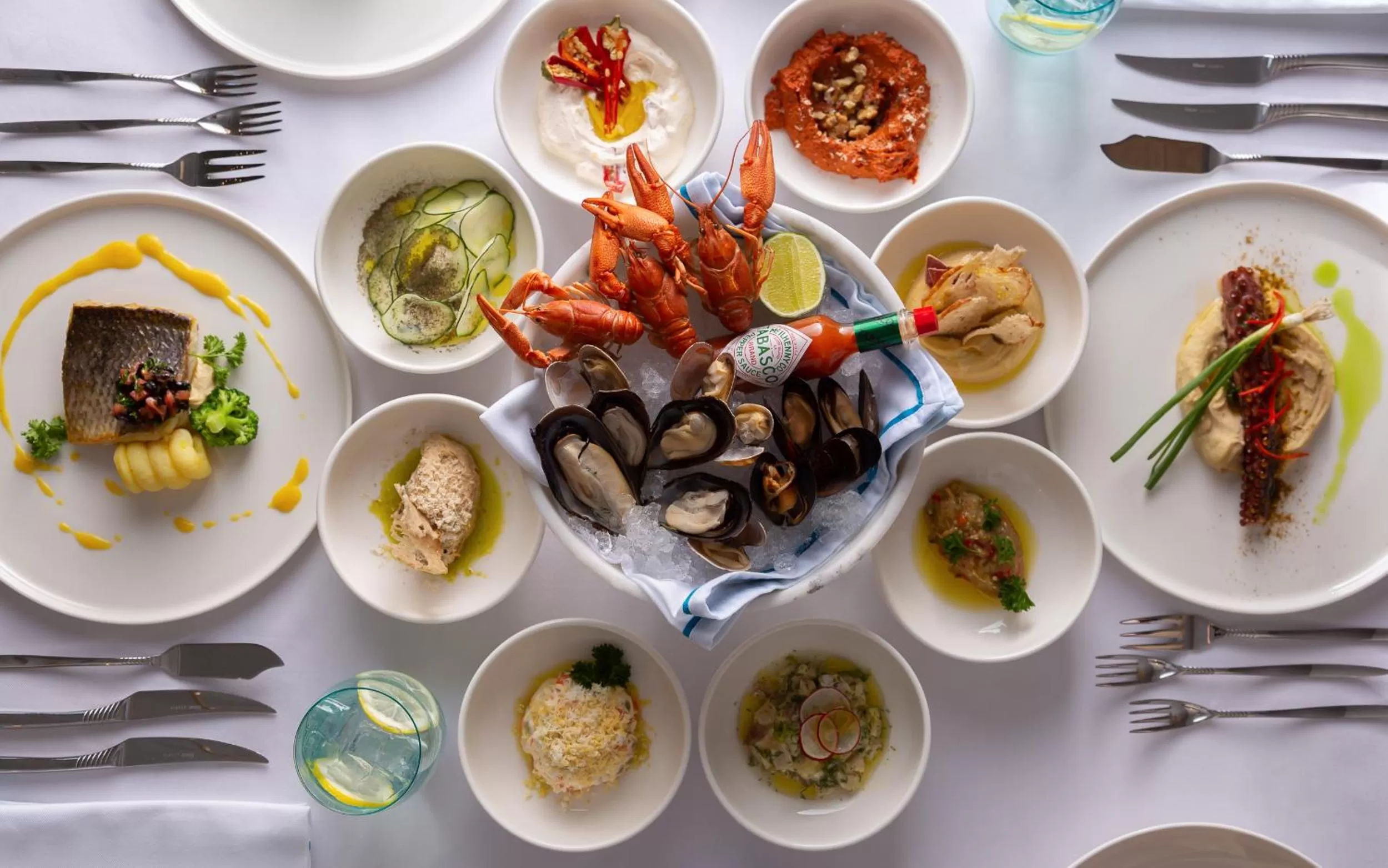 Food close-up in Rixos Water World Aktau - Theme Park Free Access