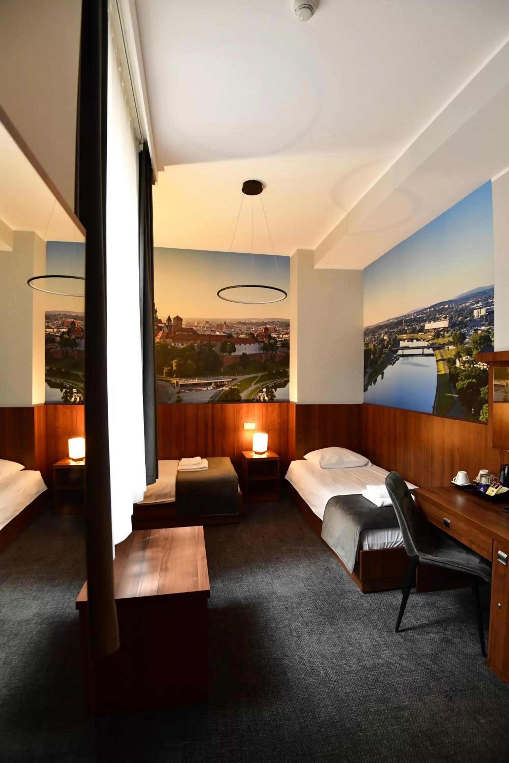 Bed in Hotel Downtown Kraków