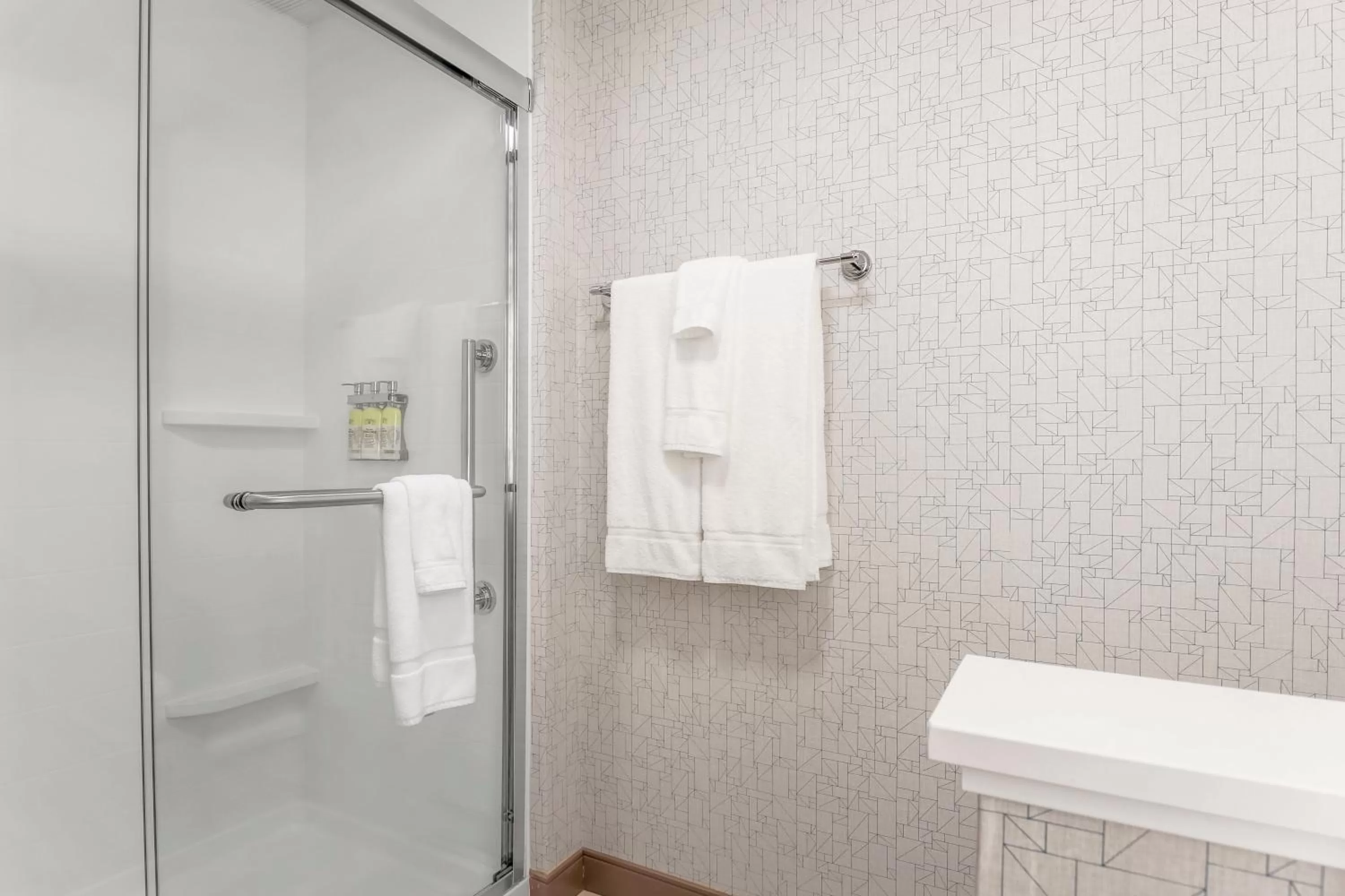 Bathroom in Holiday Inn Express & Suites Chicago O'Hare Airport by IHG