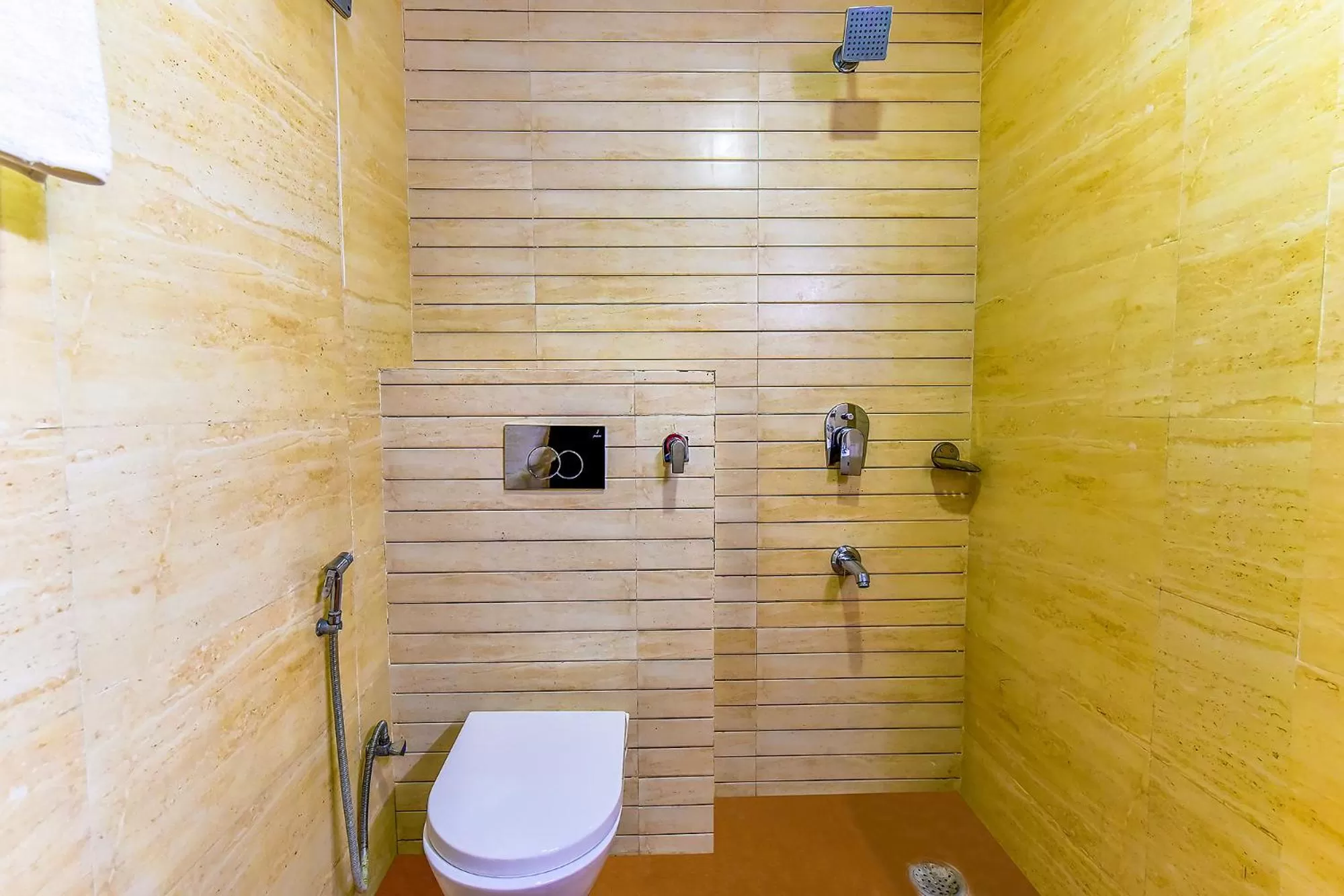 Toilet, Bathroom in FabHotel Surya Residency GMS Road