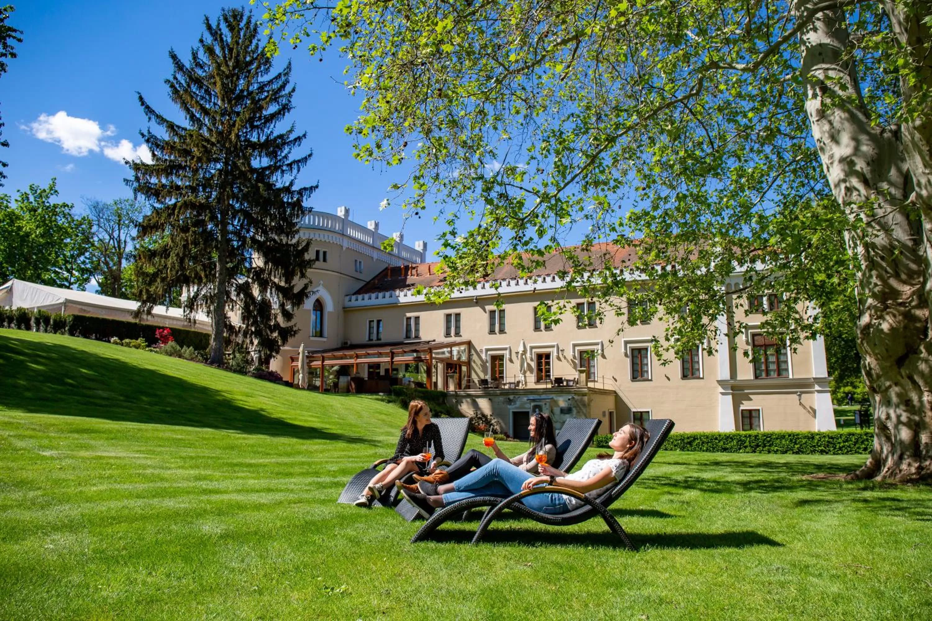 Property building in Chateau St. Havel - Wellness Hotel