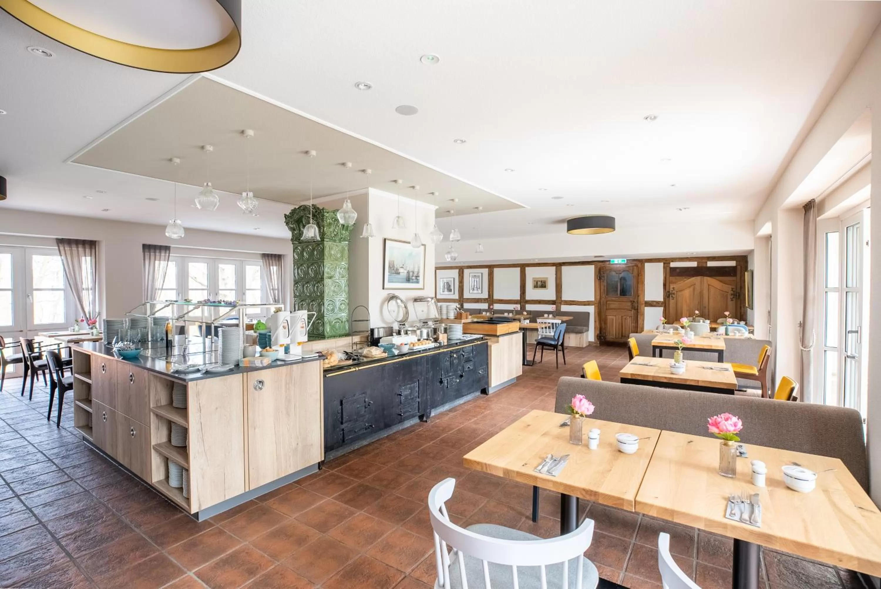 Buffet breakfast in Hotel Wehrburg