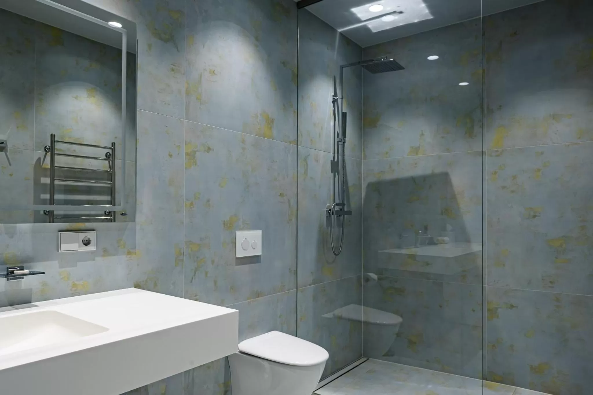 Shower, Bathroom in Roze Peldu Residence