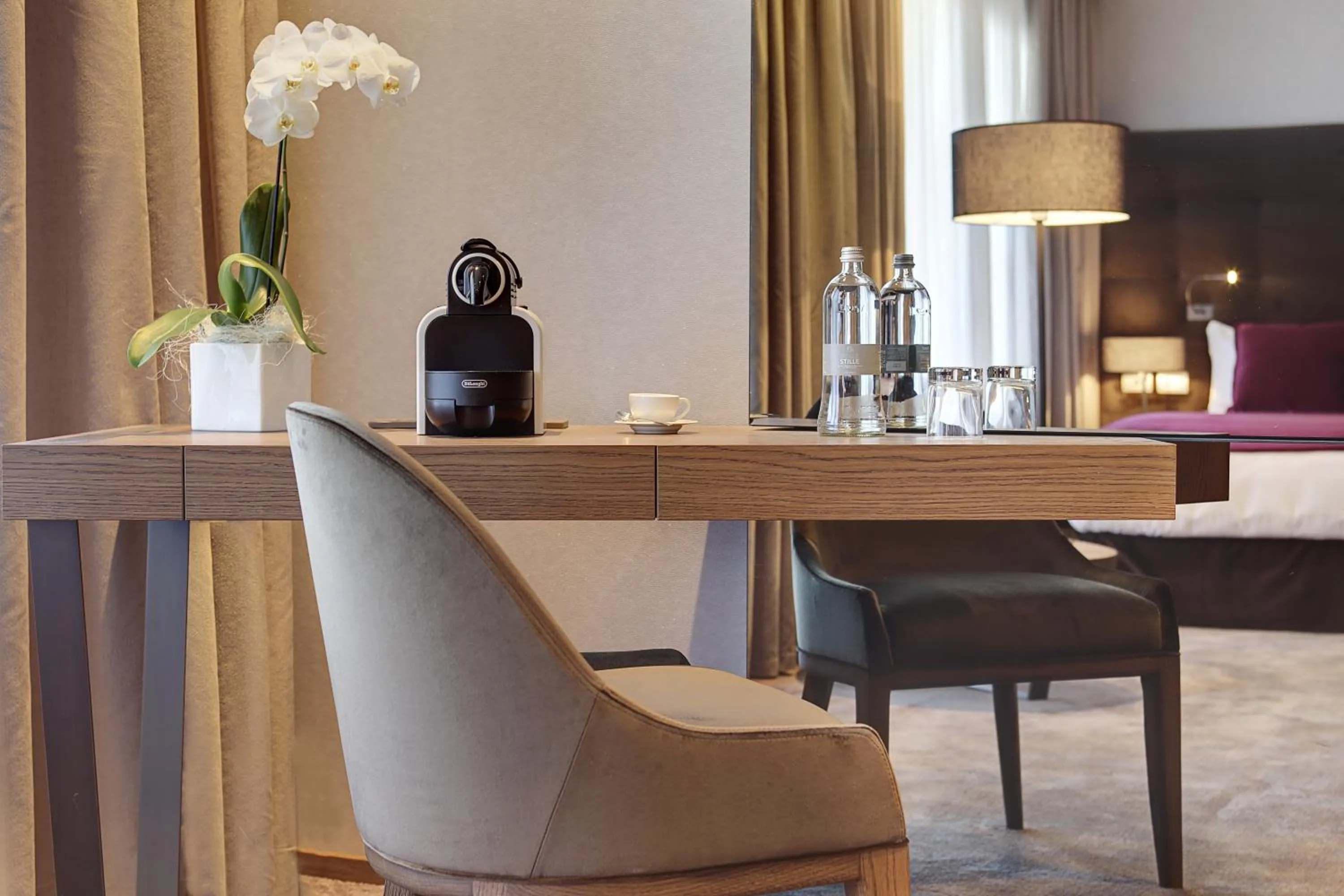 Living room in Grand Hotel Campione