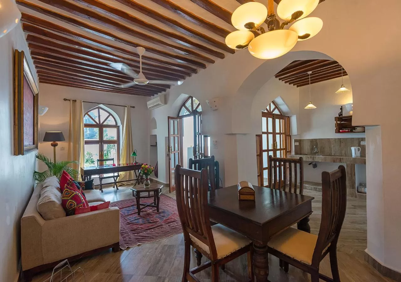 Seating area in The Seyyida Hotel and Spa