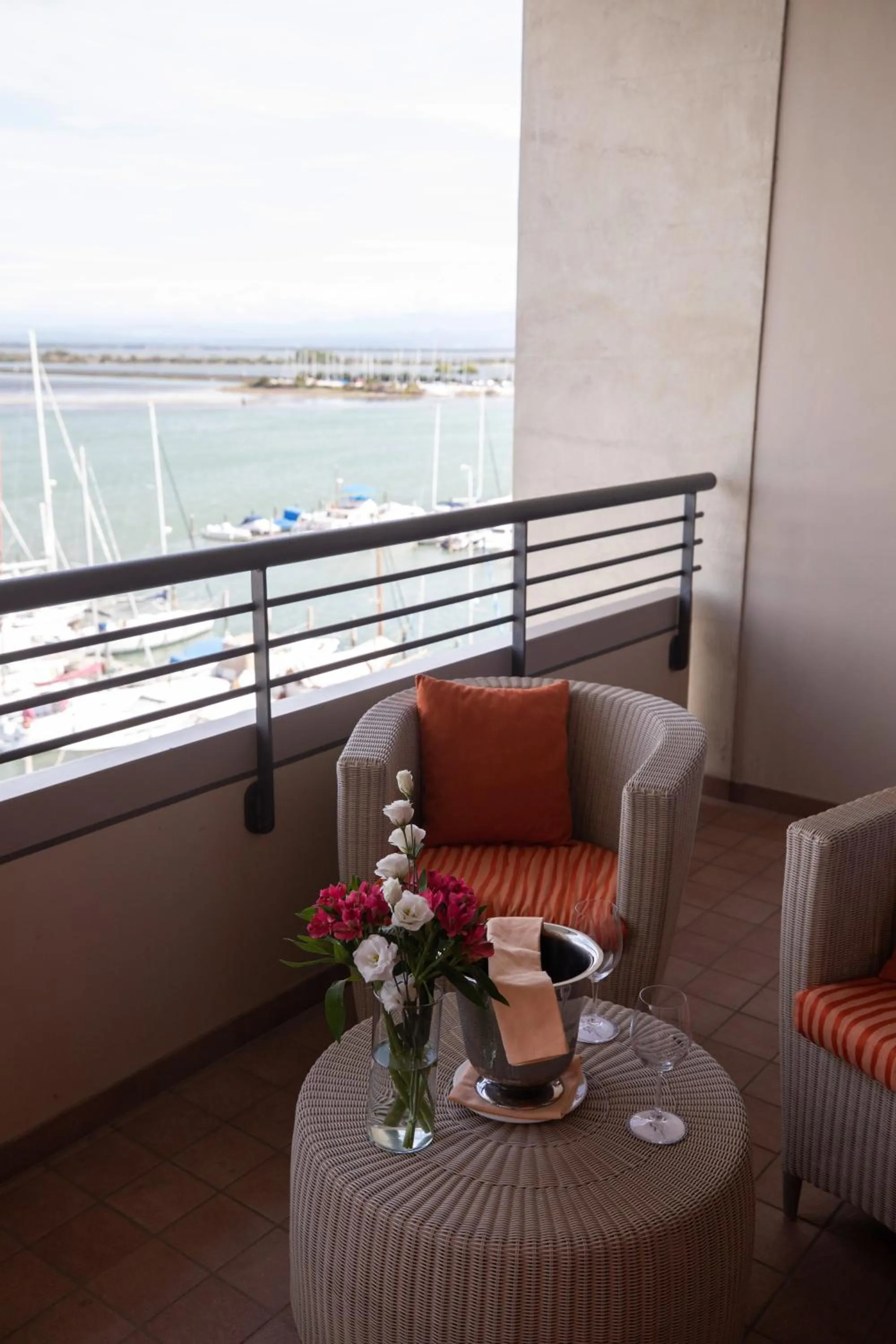 Balcony/Terrace in Laguna Palace Hotel Grado