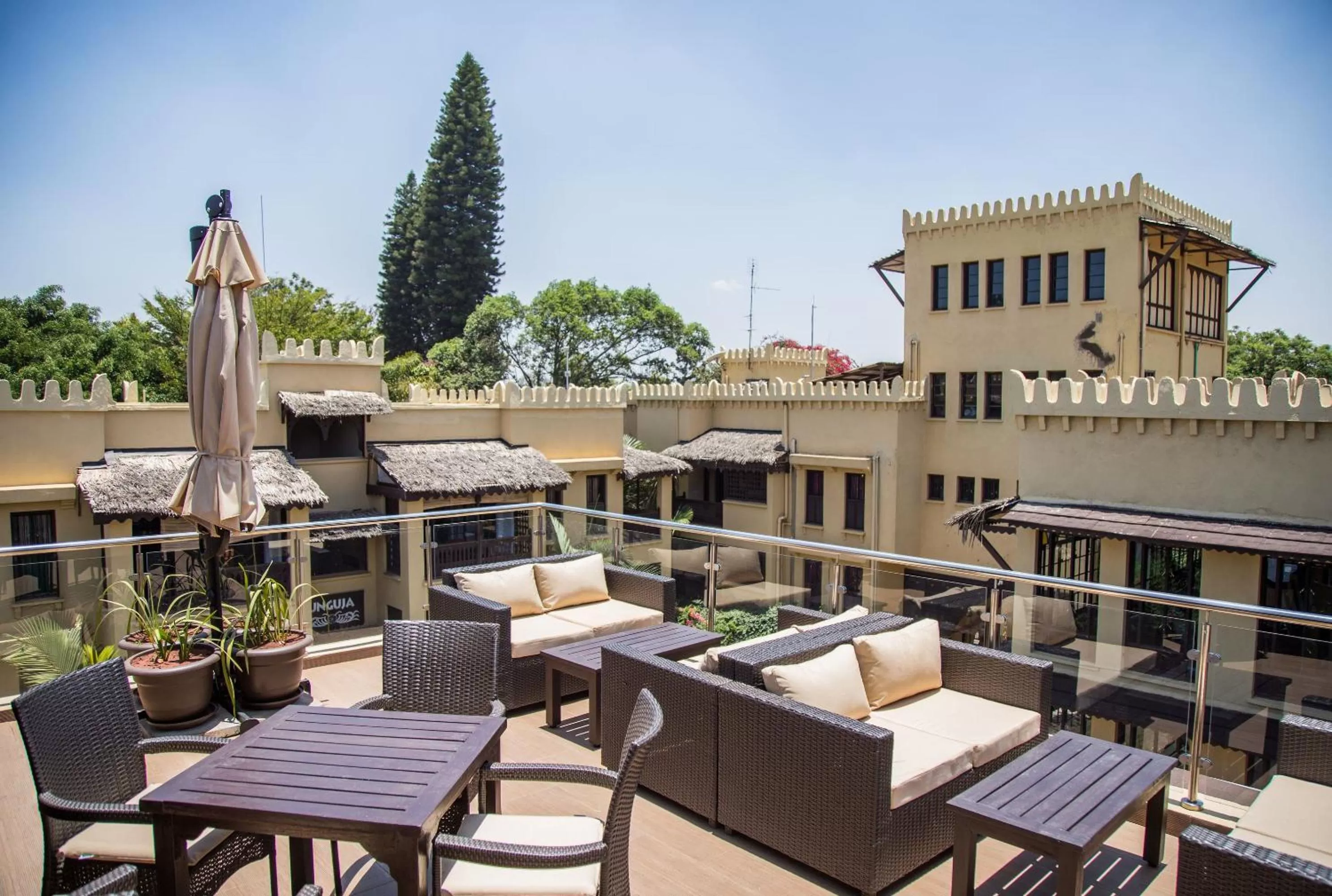 Patio in The King Post