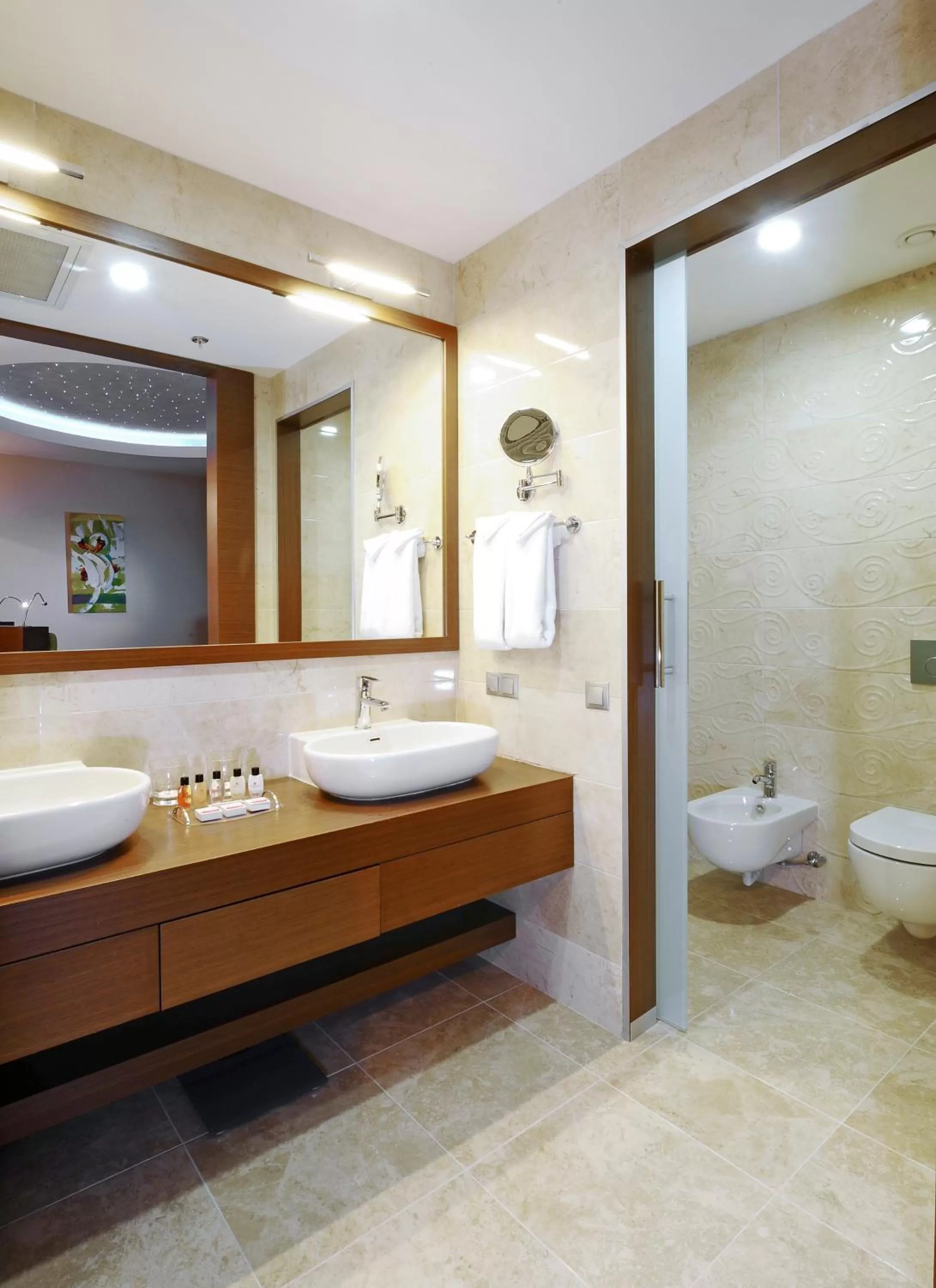 Bathroom in Ramada by Wyndham Podgorica