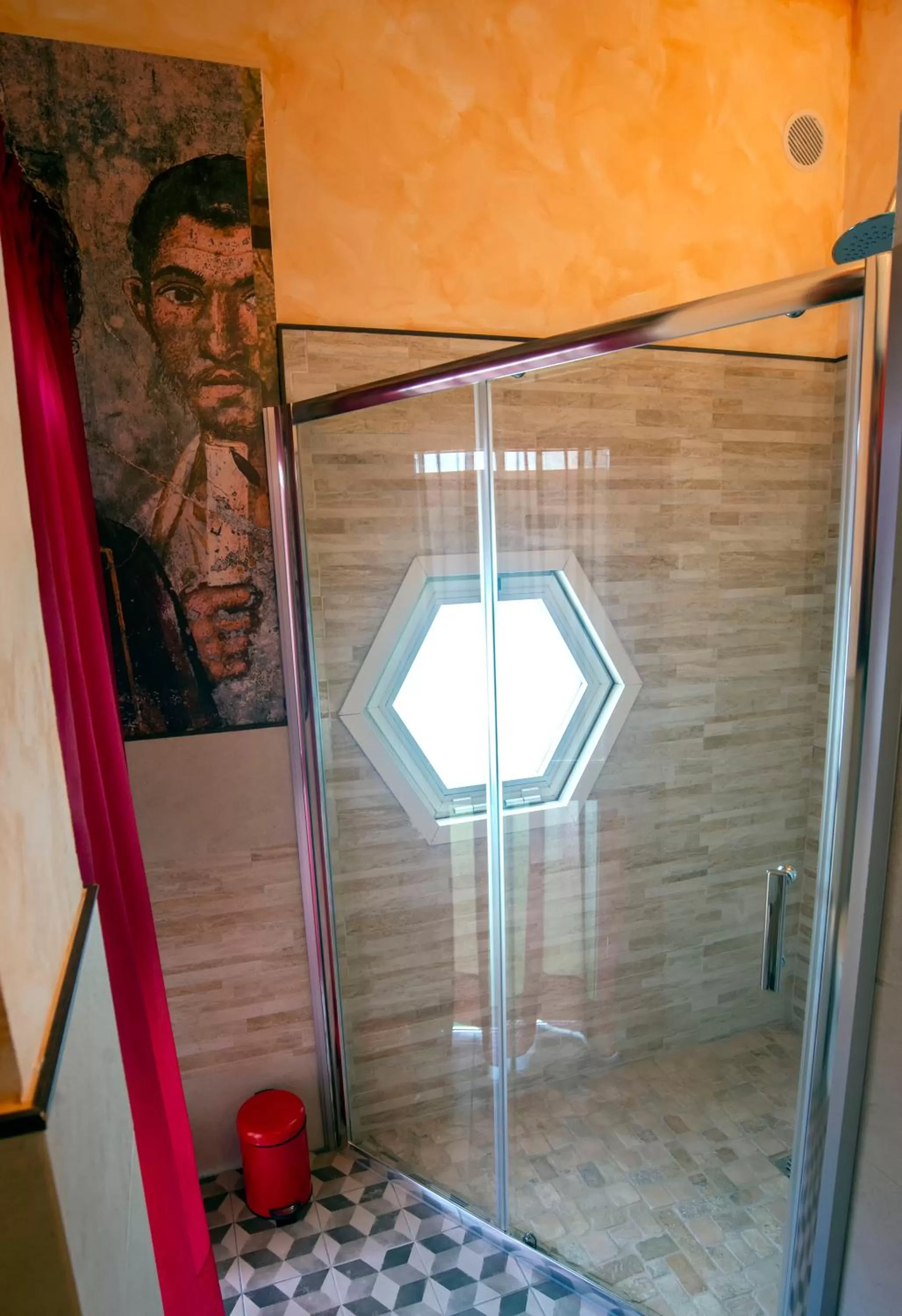 Shower in Nives Bed & Breakfast