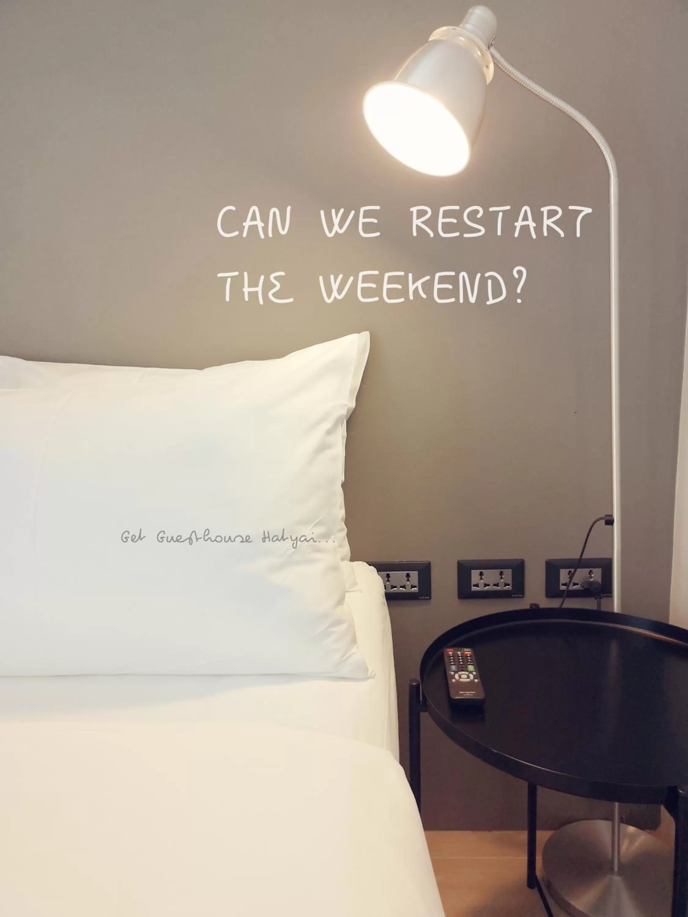 Bed in Get GuestHouse 2 ( Sangsri soi 4)