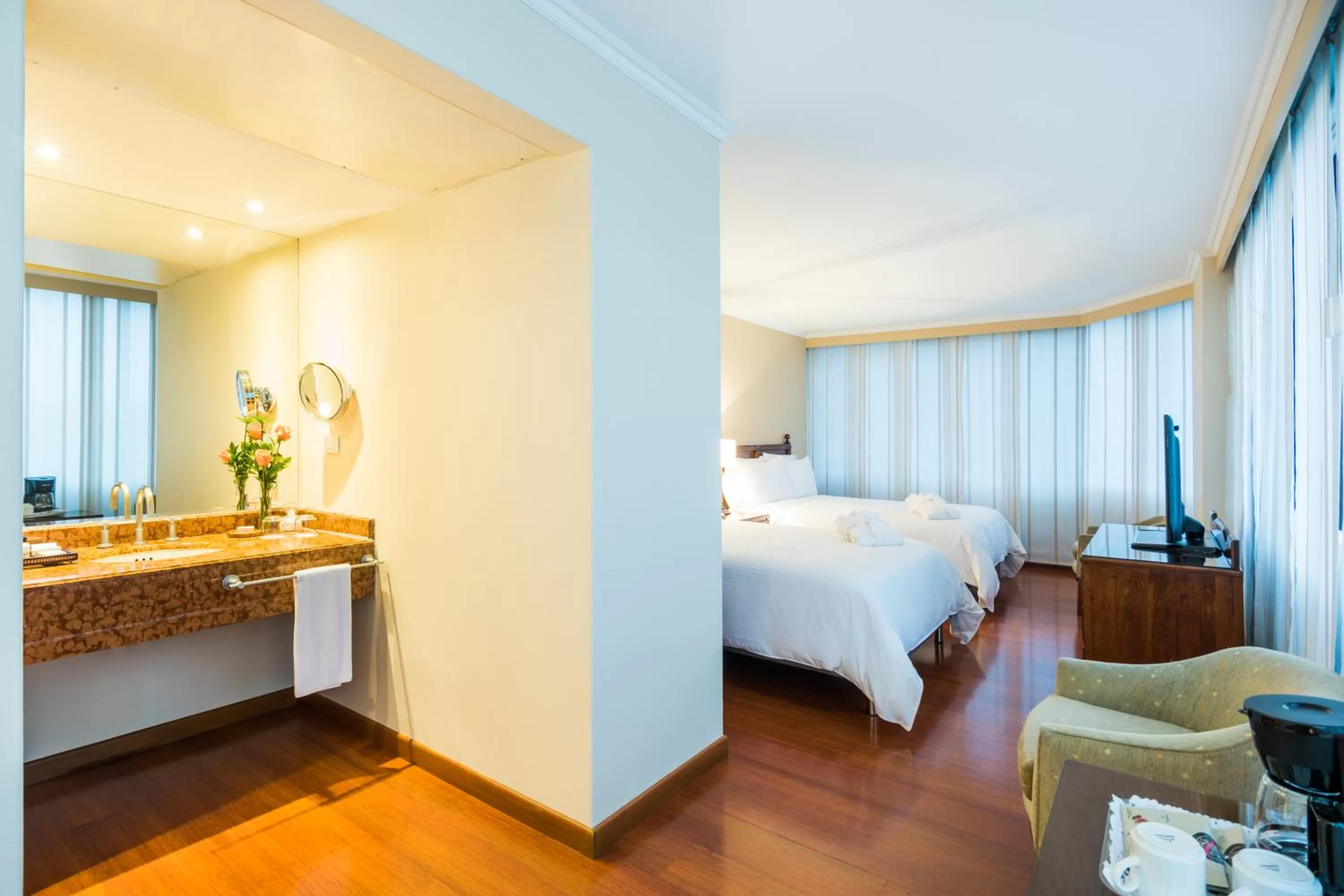 Bed in Cosmos 100 Hotel & Centro de Convenciones - Hoteles Cosmos