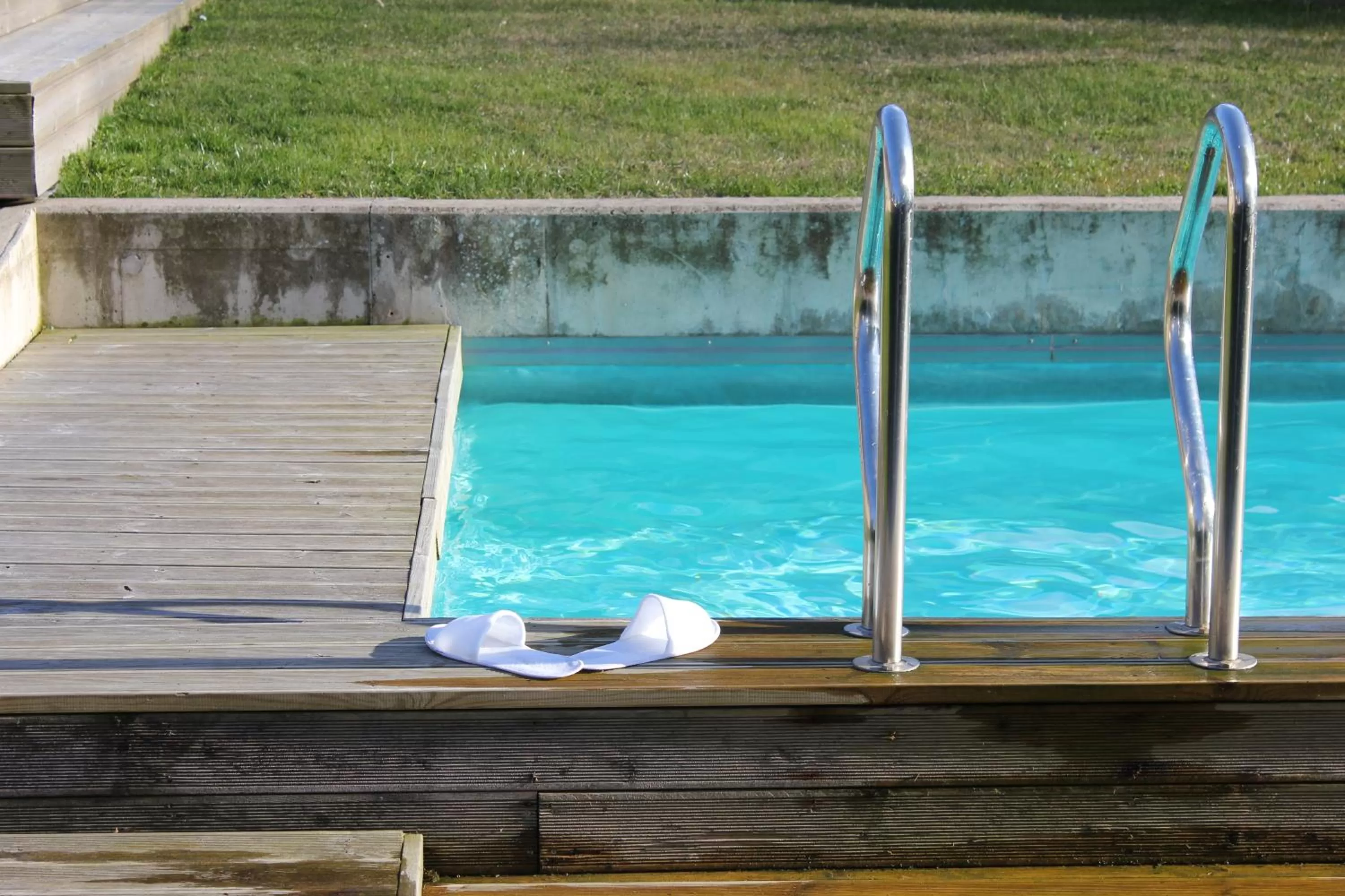 Swimming pool in Johan Design & SPA Hotel