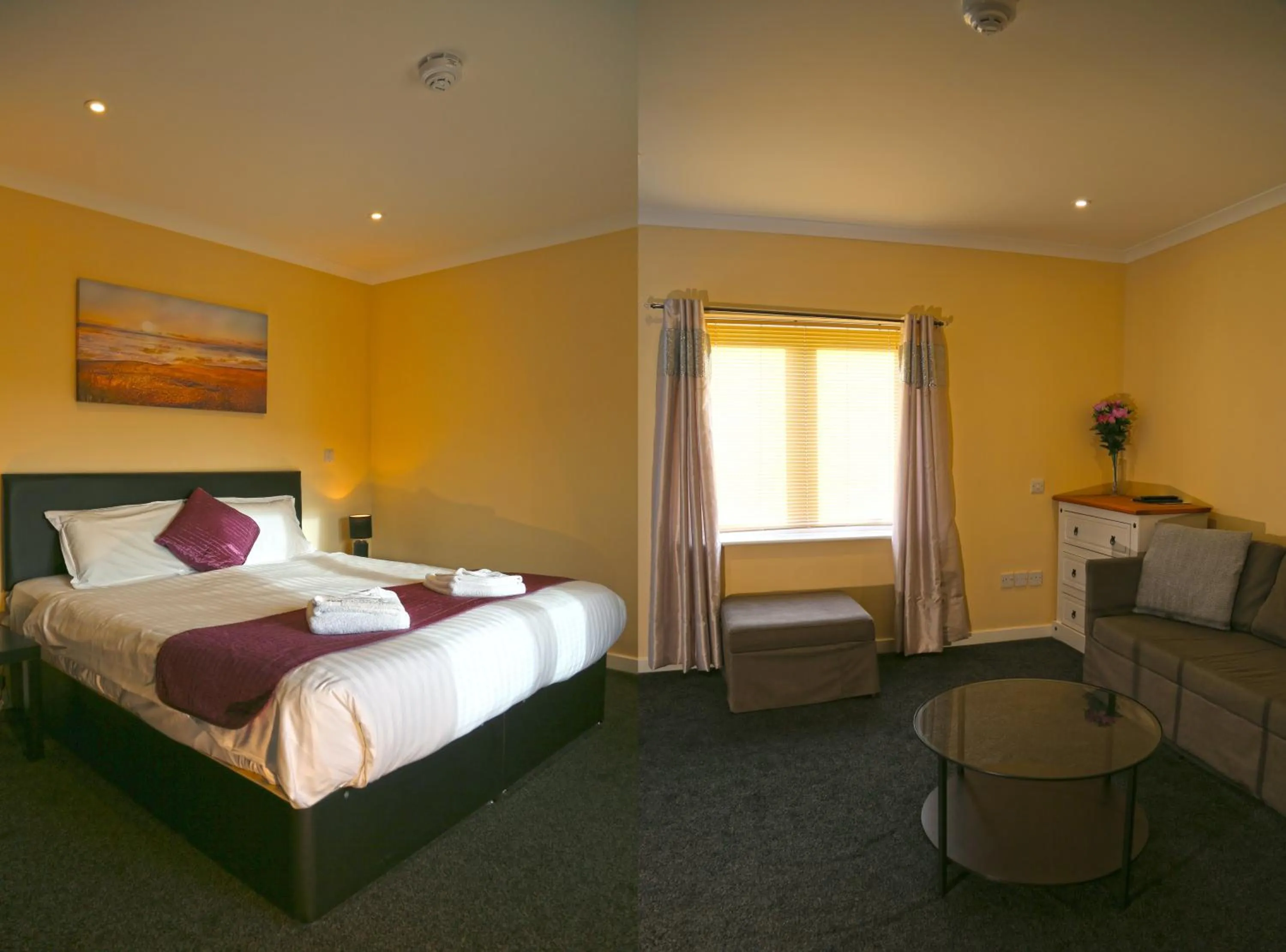 Bed in Westberry Hotel