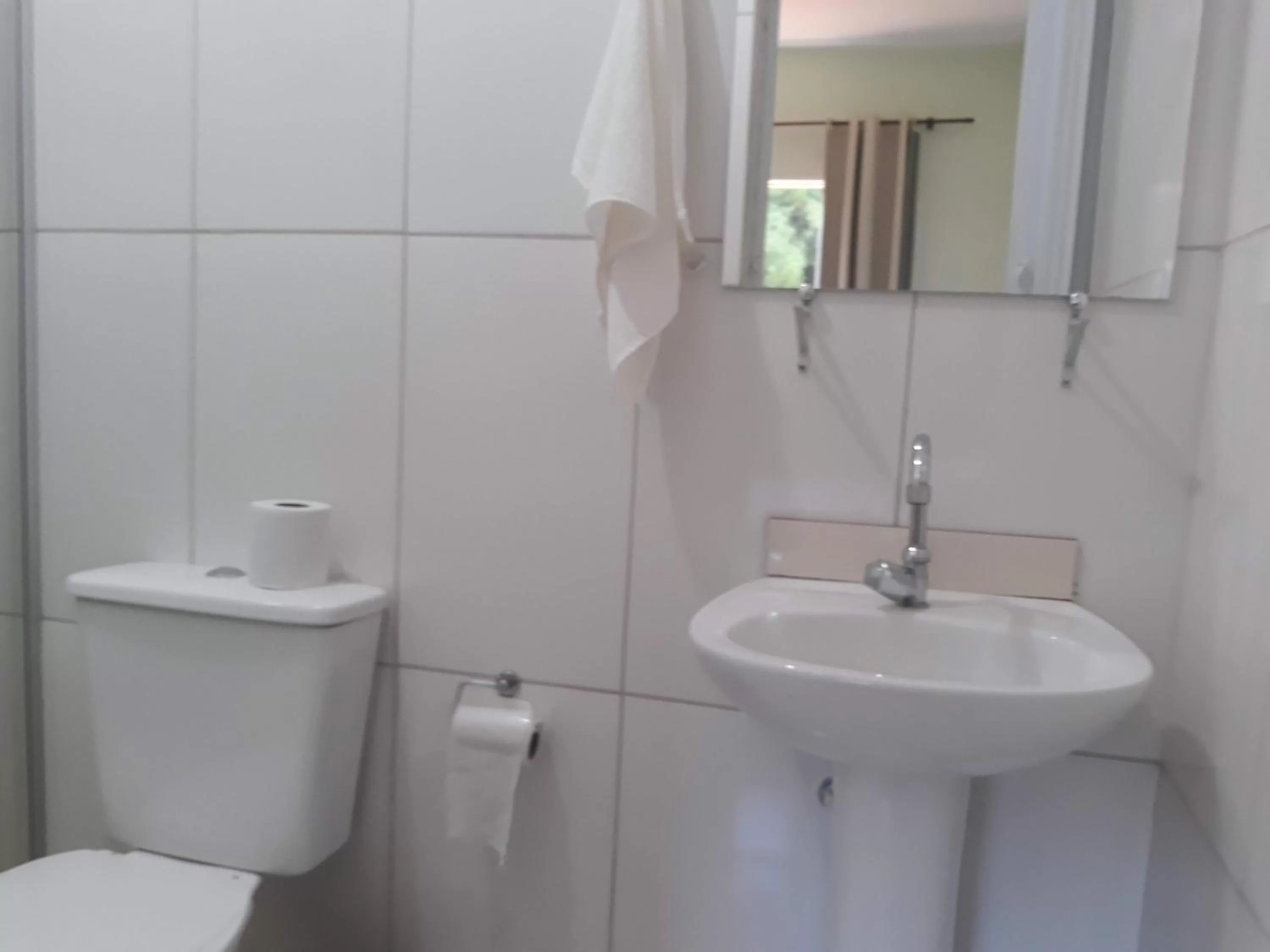 Bathroom in Pousada do Ribeirão