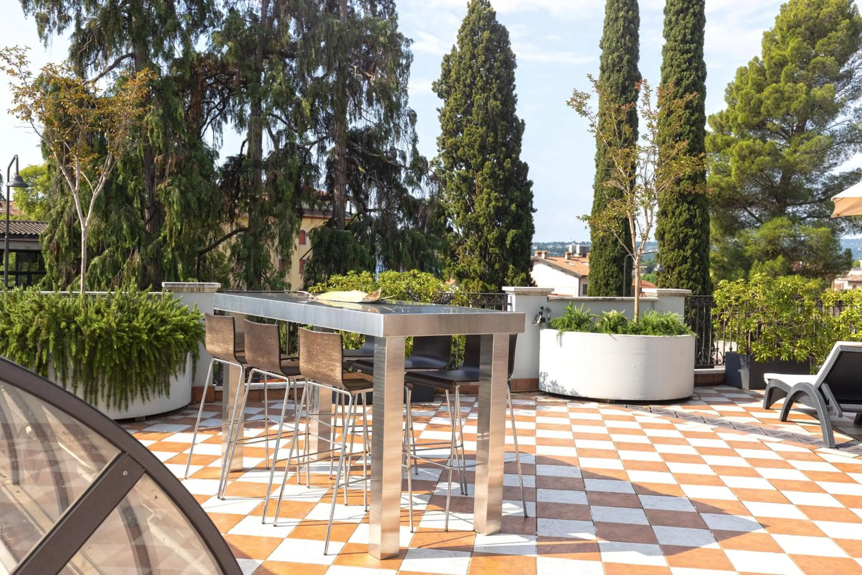 Balcony/Terrace in Mefuta Hotel