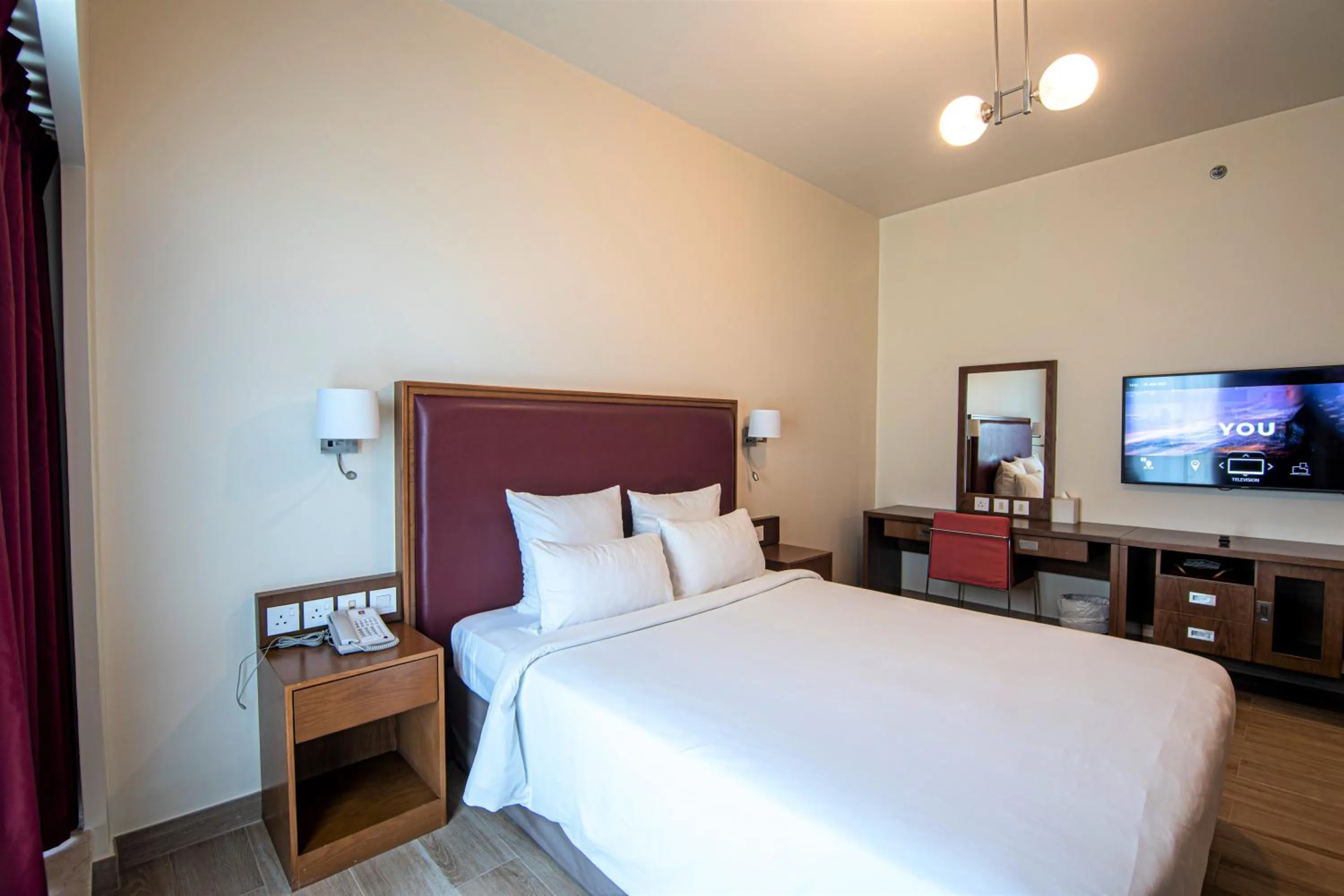 Bedroom in Aparthotel Adagio Fujairah