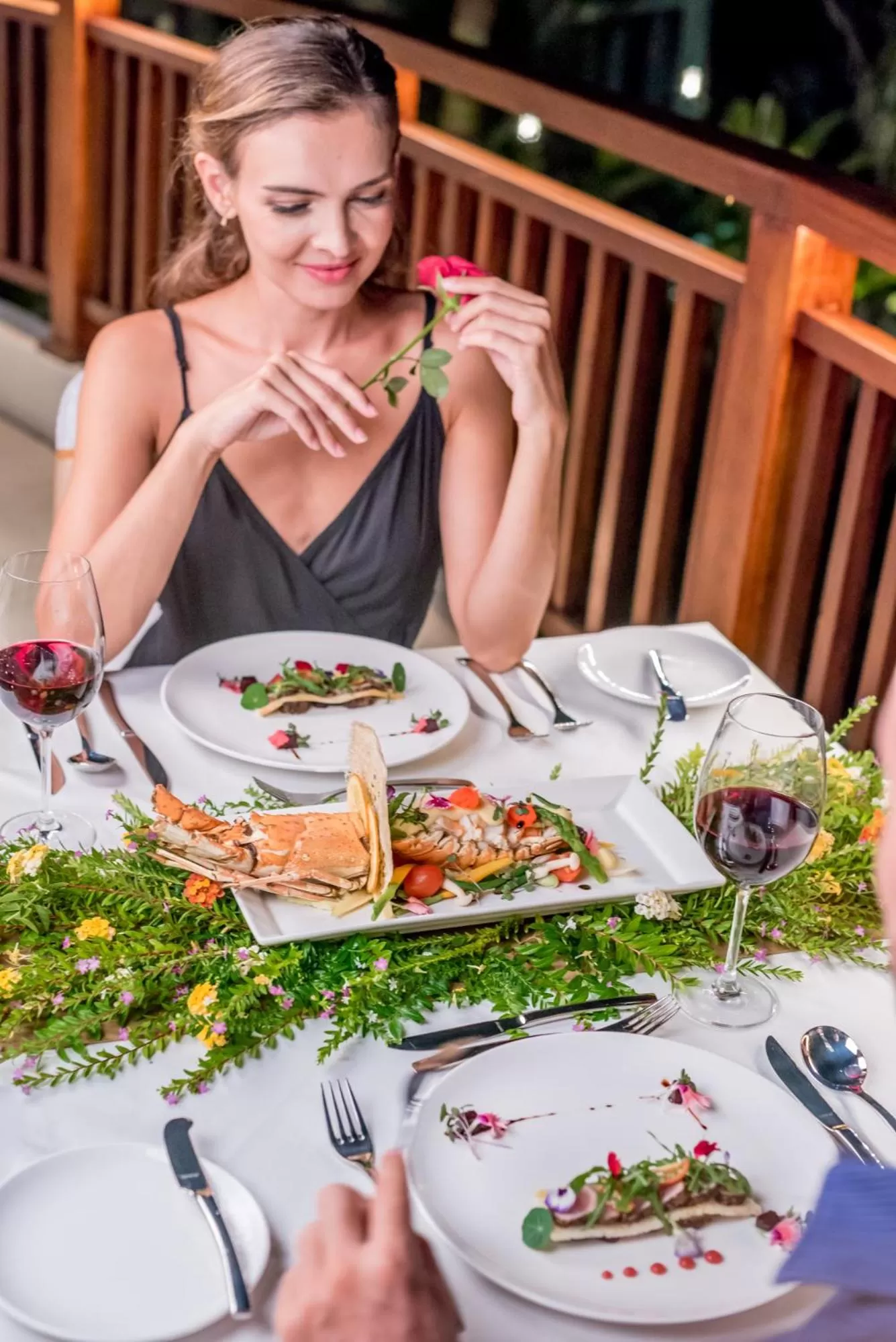 Food and drinks in tanadewa Resort Ubud Bali by Cross Collection