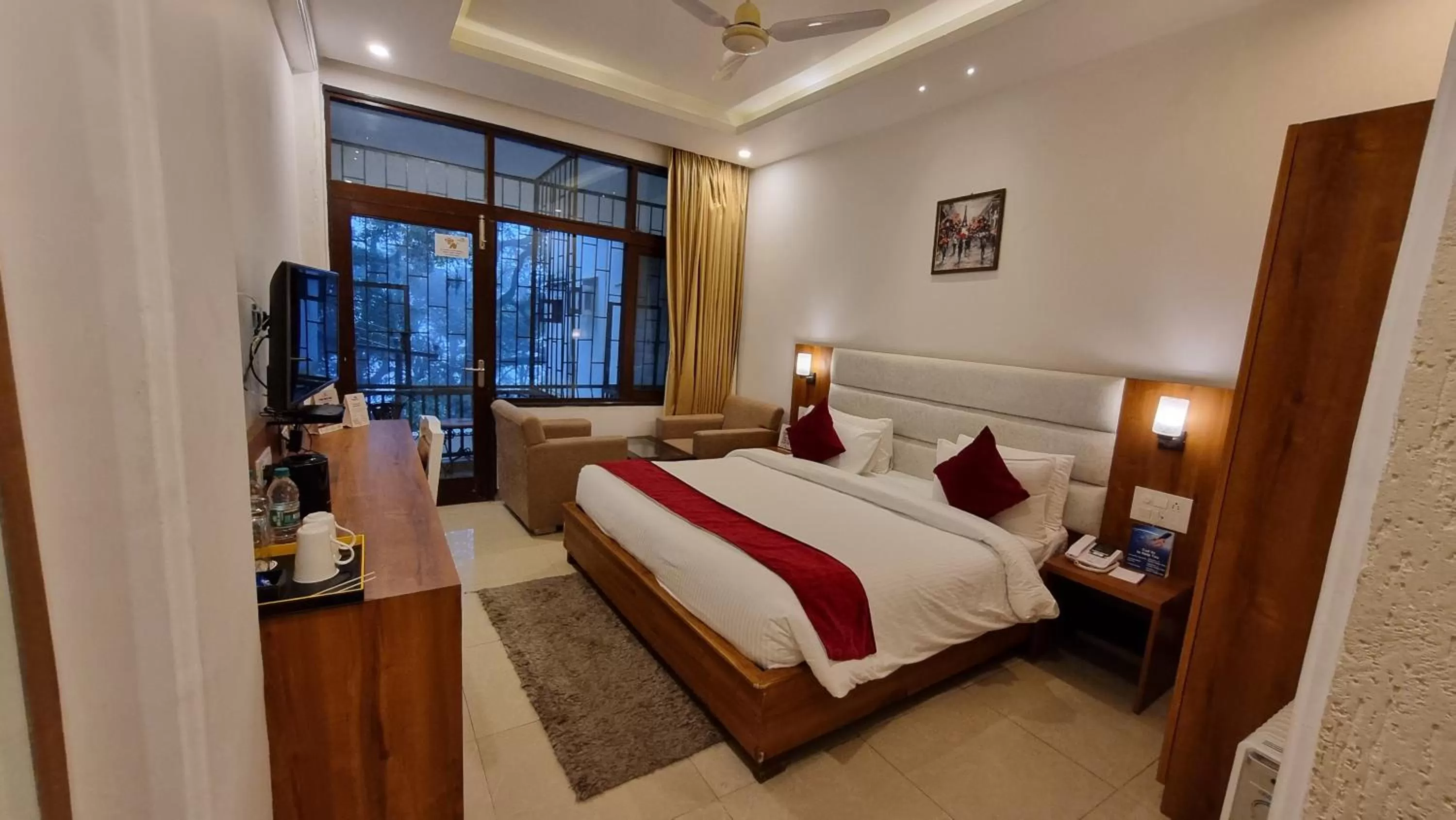 Bedroom, Bed in Pride Ashiyana Resort Mussoorie