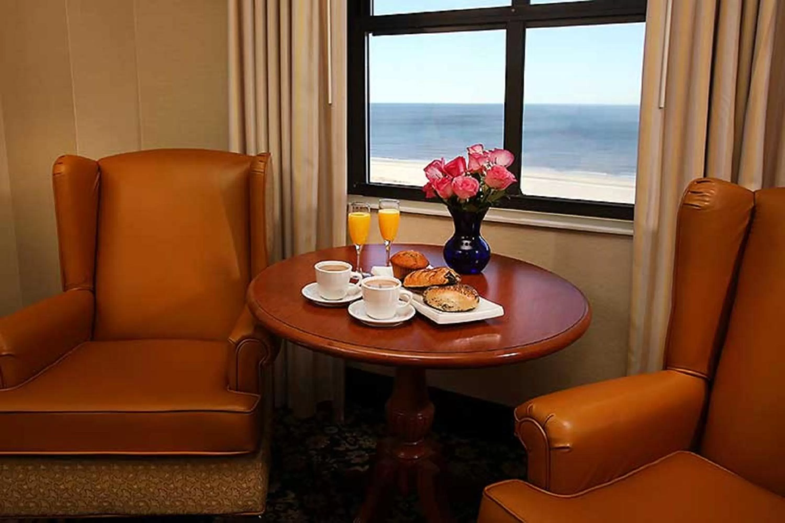 Seating area in The Claridge Hotel