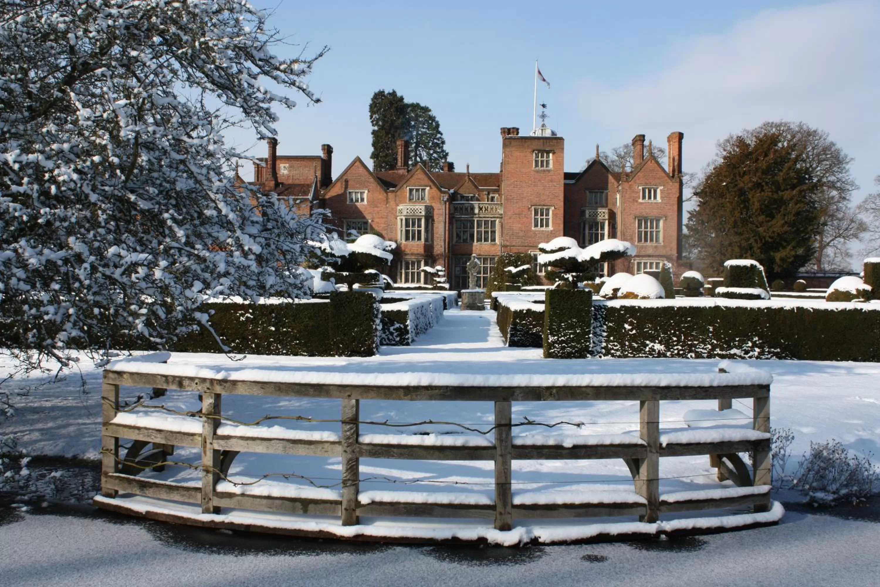 Facade/entrance in Great Fosters - Near Windsor