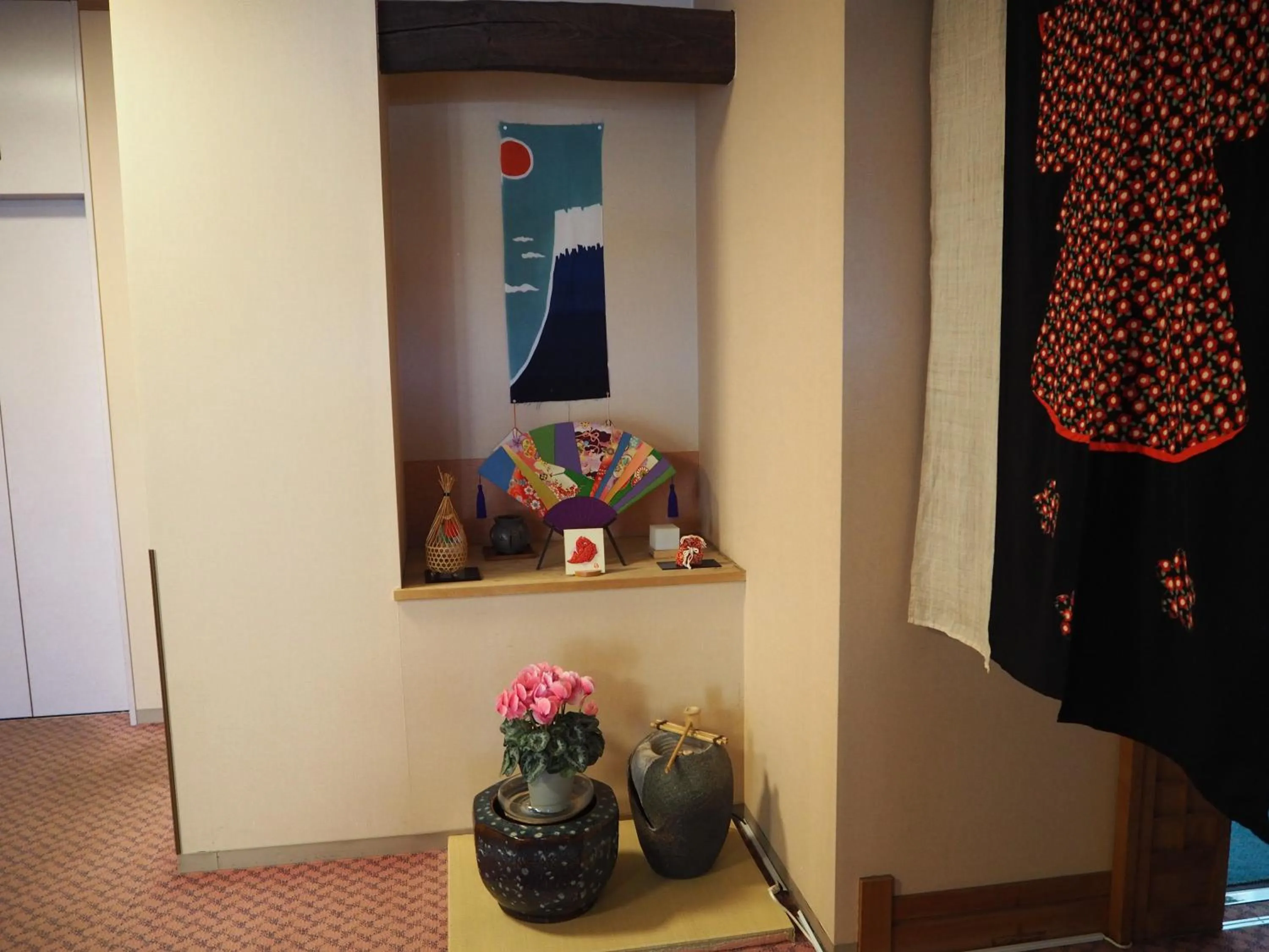 Decorative detail in Hotel Asafuji