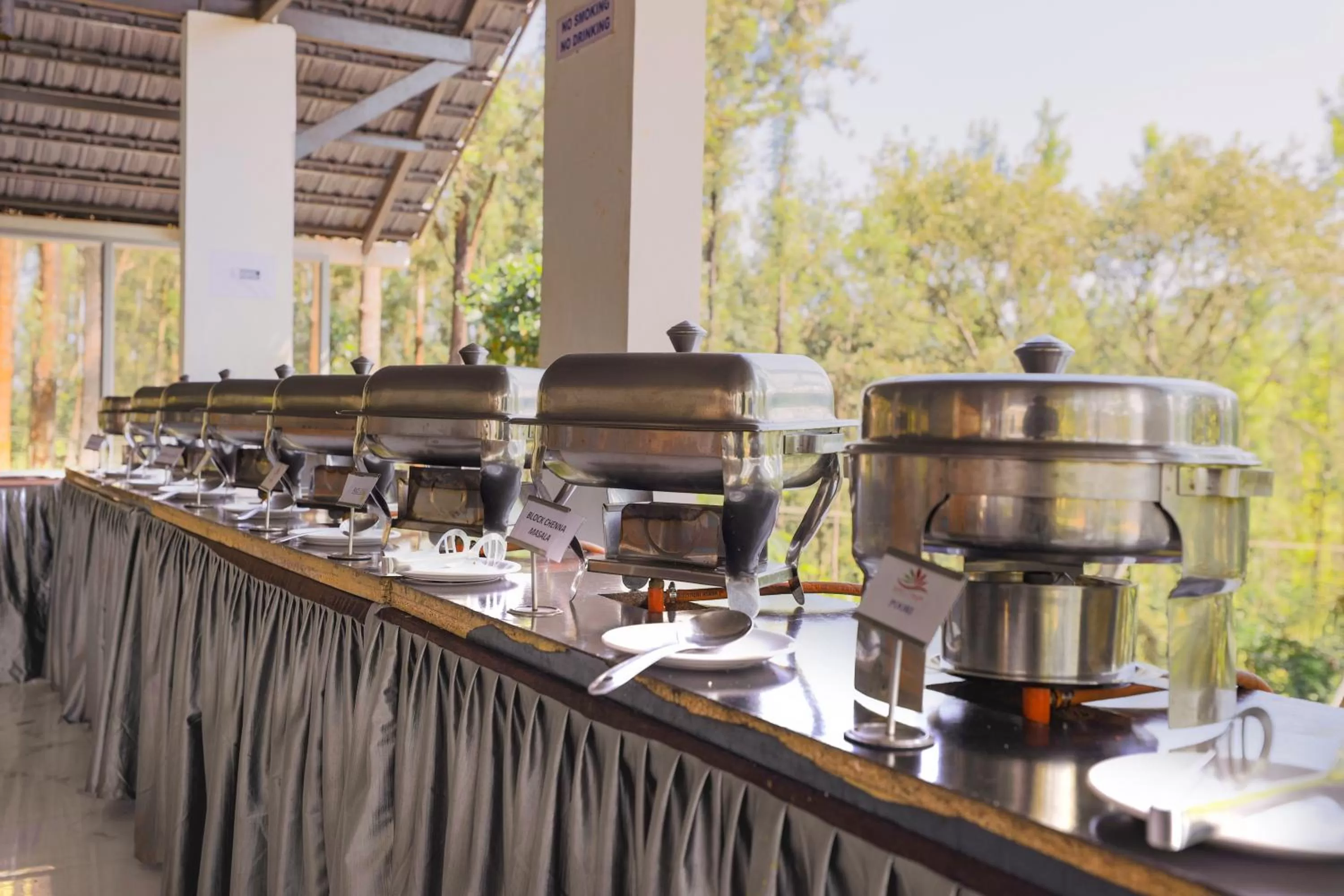 Restaurant/places to eat in The Spectrum Resort - Chikmagalur