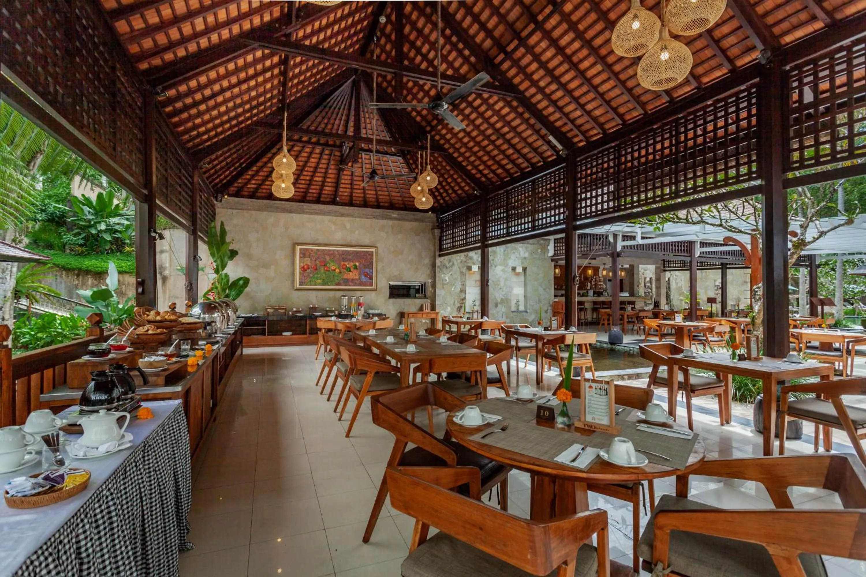 Restaurant/places to eat in The Lokha Ubud Resort, Villas & SPA