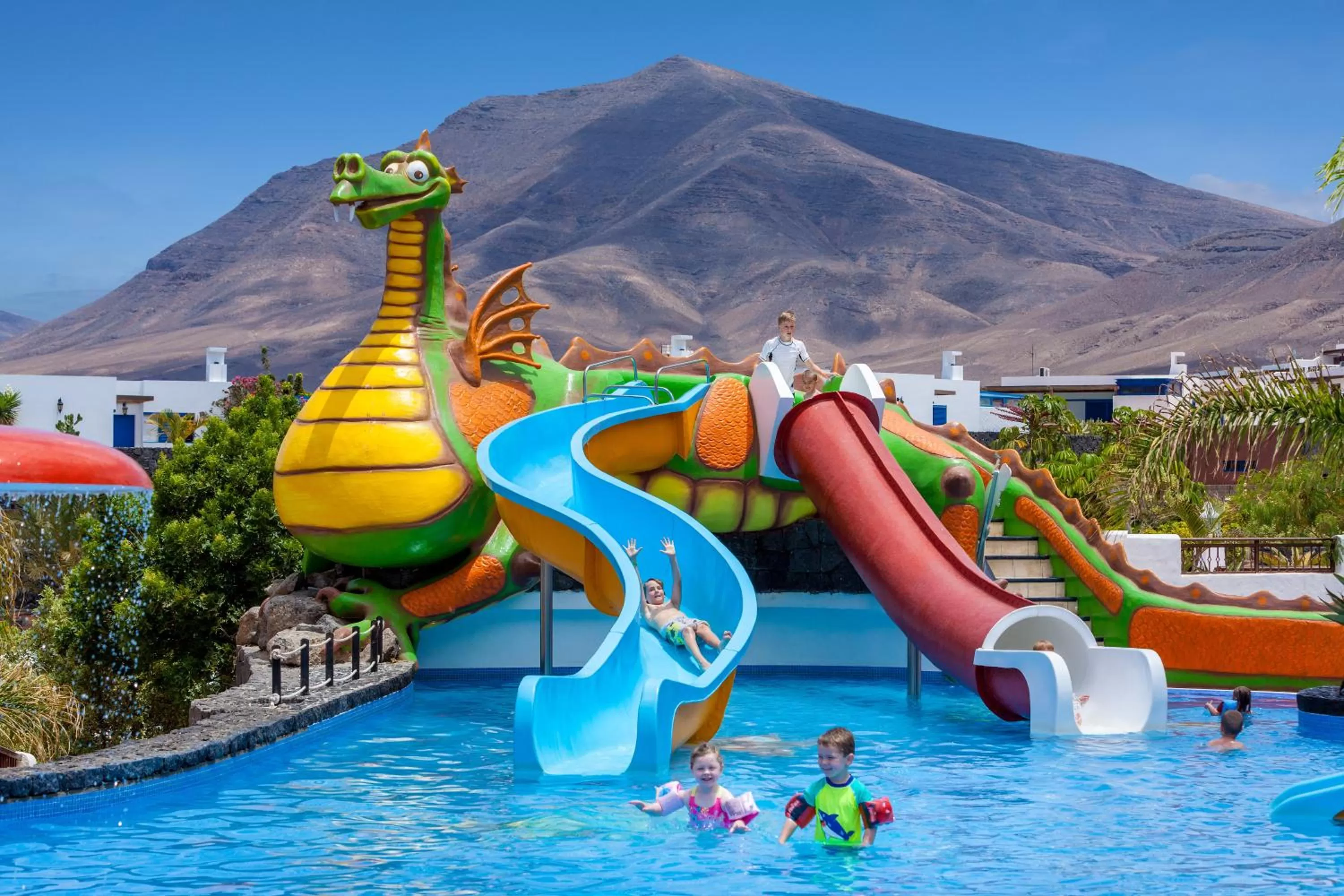 Aqua park in Gran Castillo Tagoro Family & Fun Playa Blanca