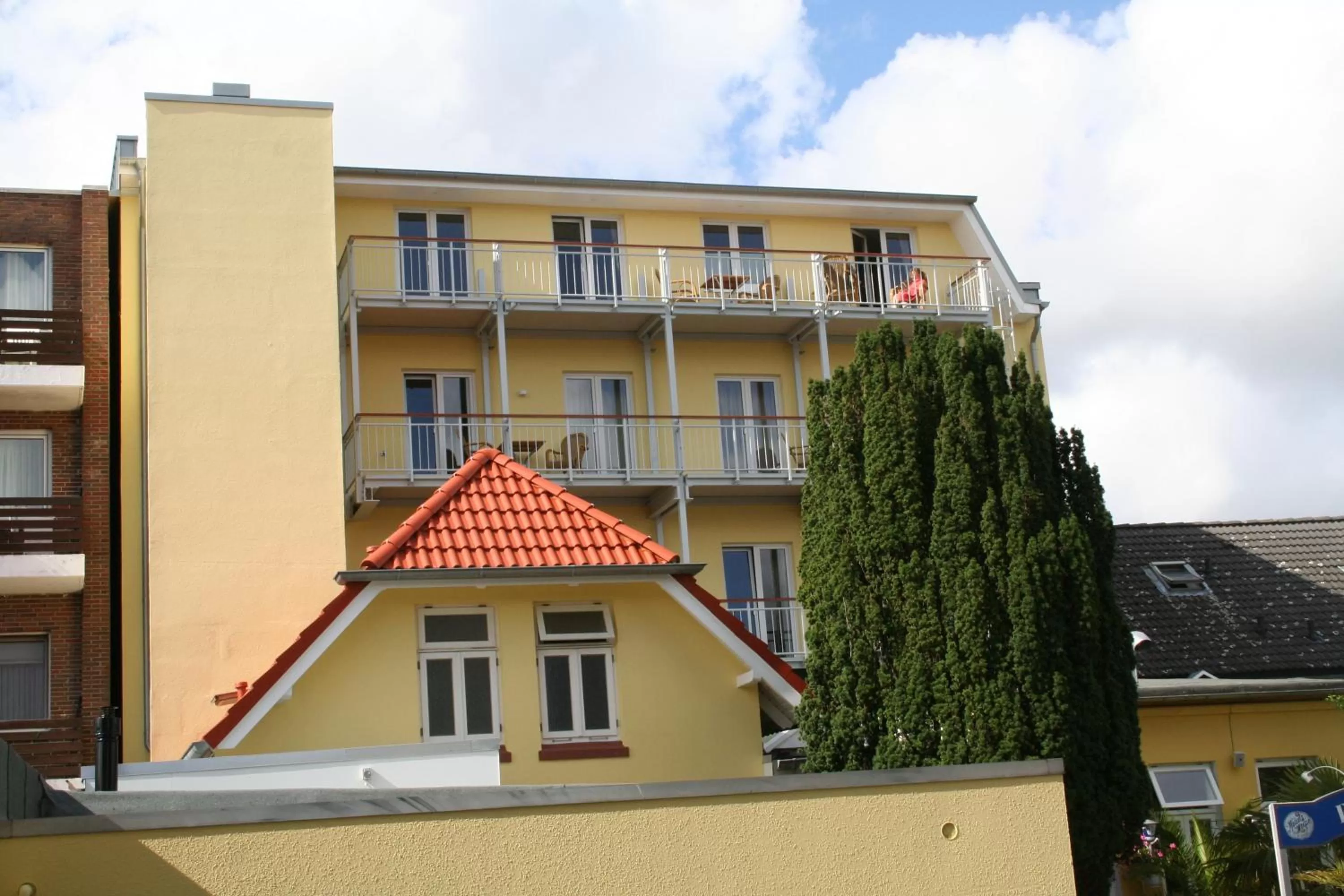 Facade/entrance in Aparthotel Am Meer