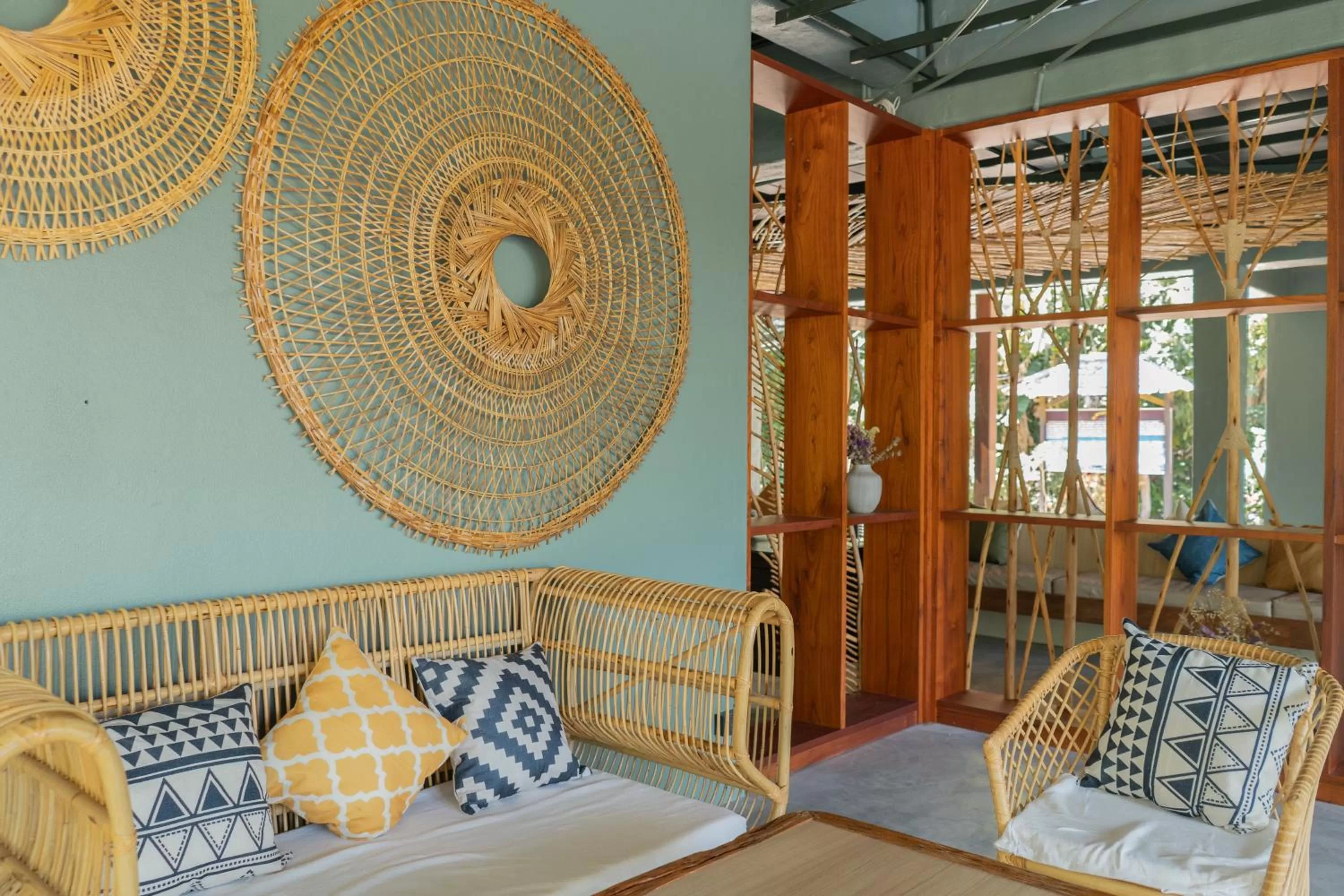 Seating area, Bed in The Spa Koh Chang Resort