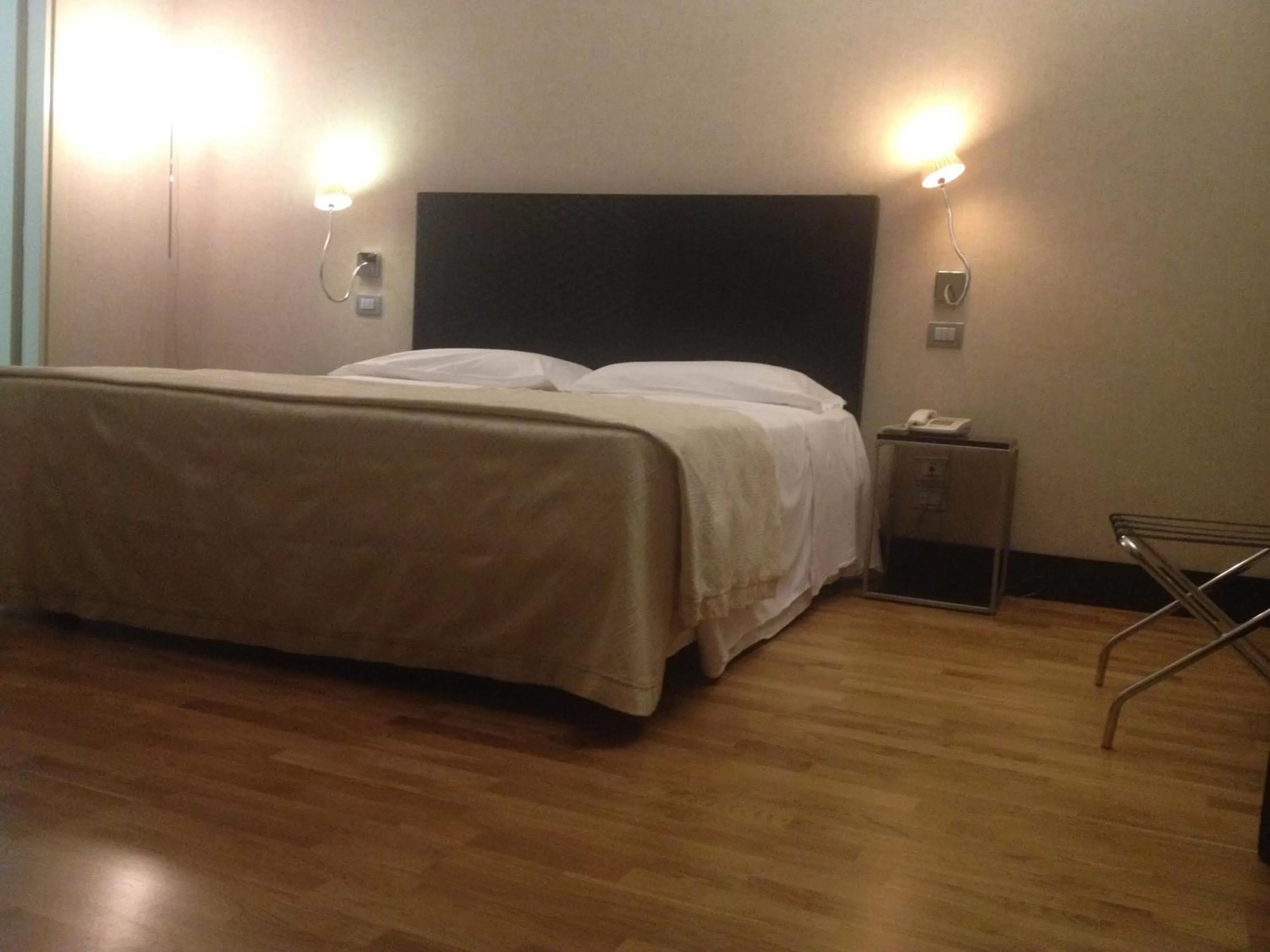 Bed in MH Design Hotel