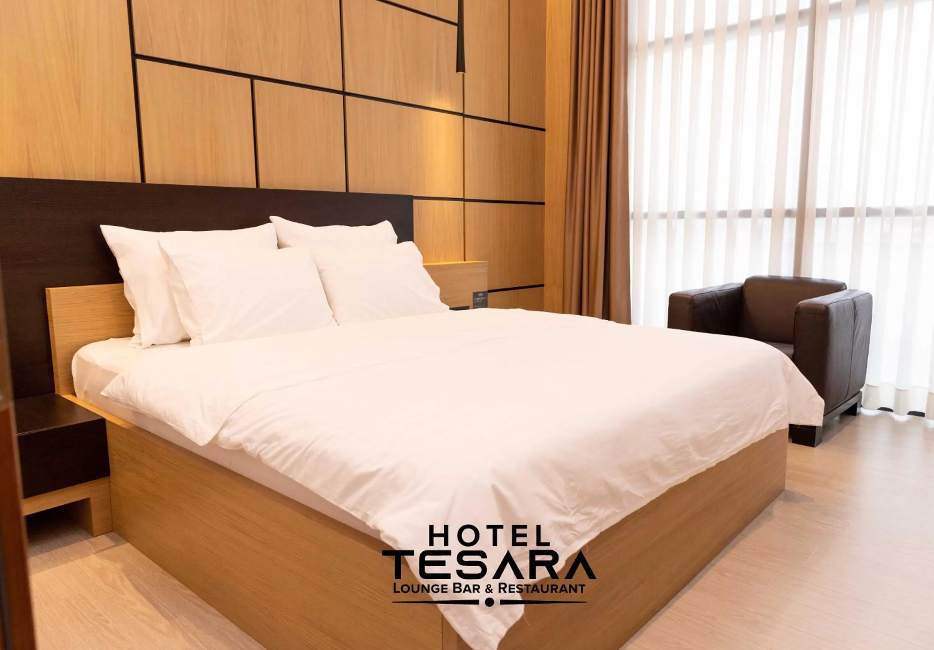 Bed in Hotel Tesara