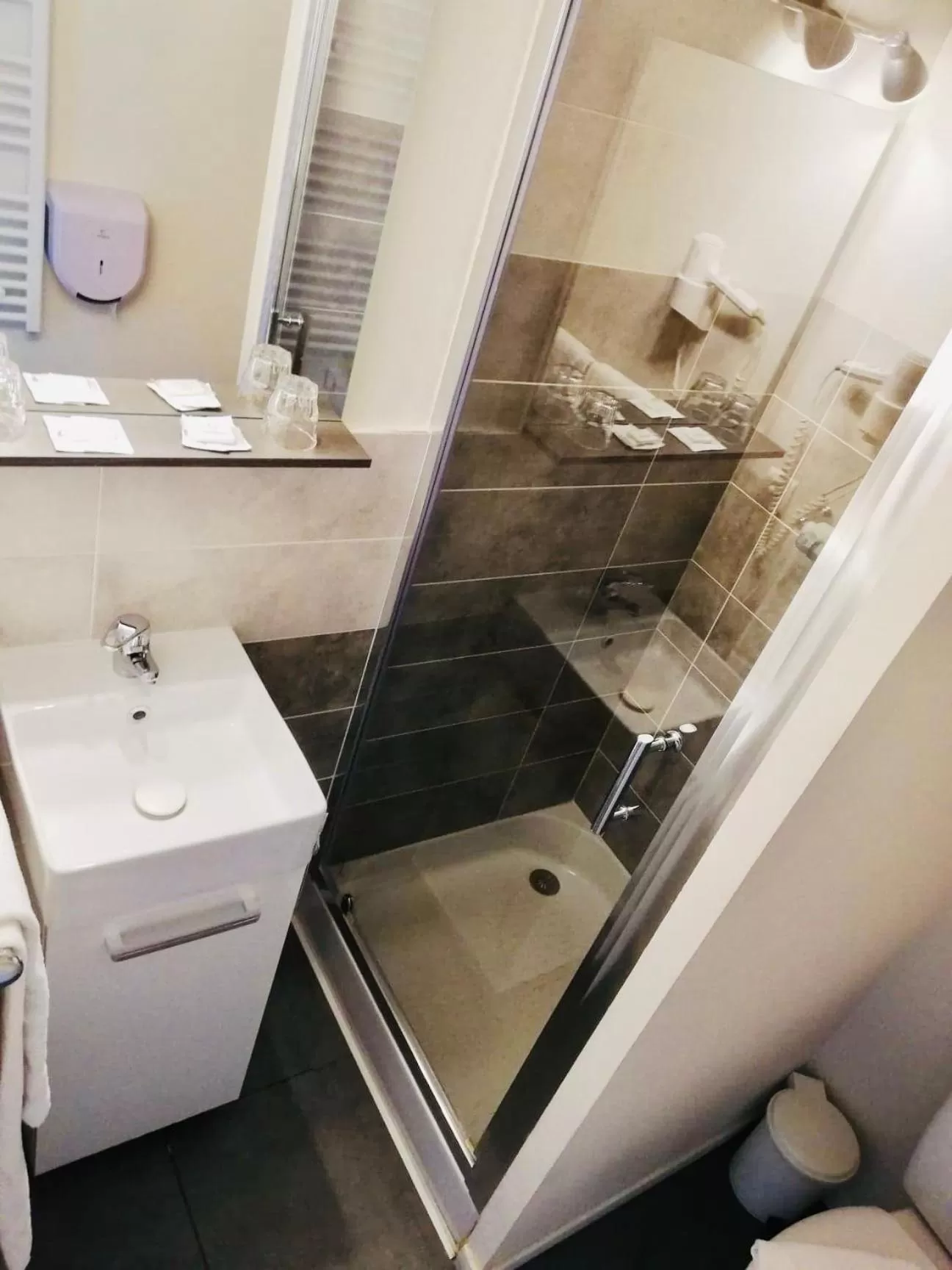 Shower in Le Cheval Blanc