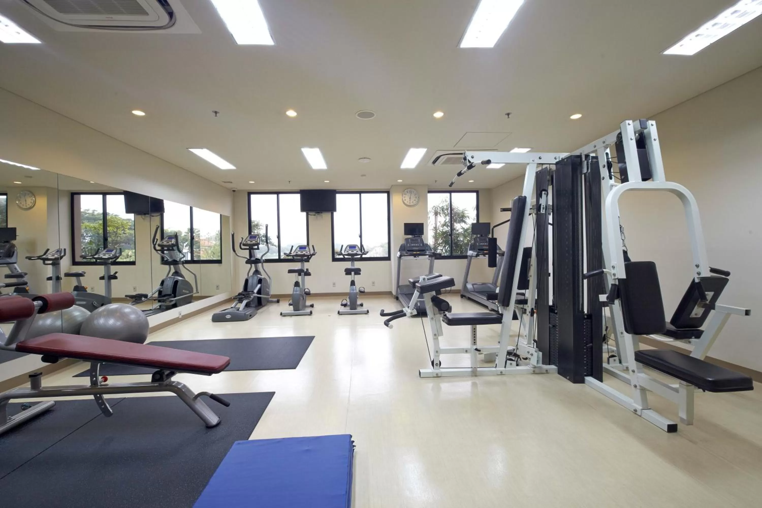 Fitness centre/facilities in Axia South Cikarang Service Apartment